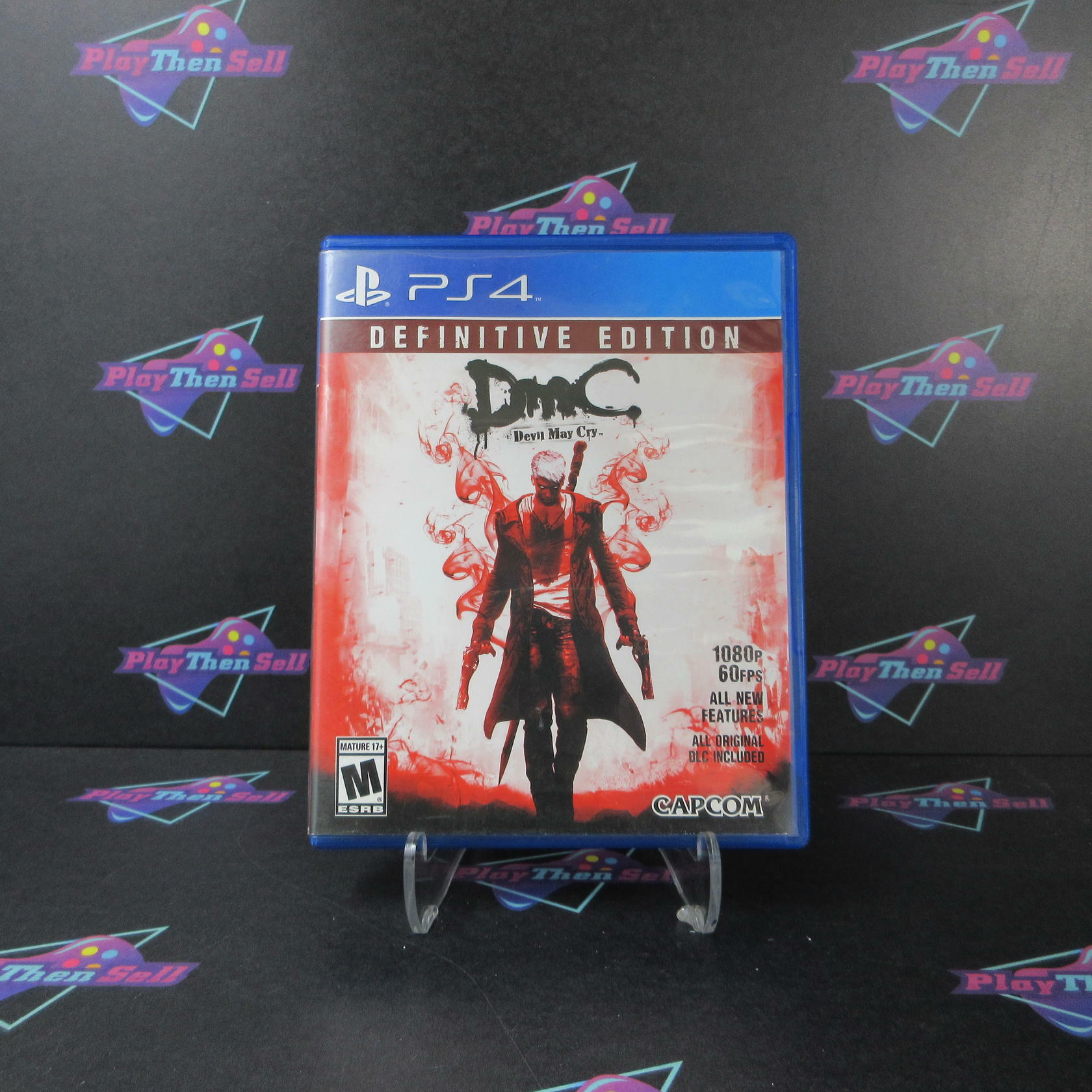DMC Devil May Cry Definitive Edition PS4 PlayStation 4 AD/DD Complete CIB - Very Good