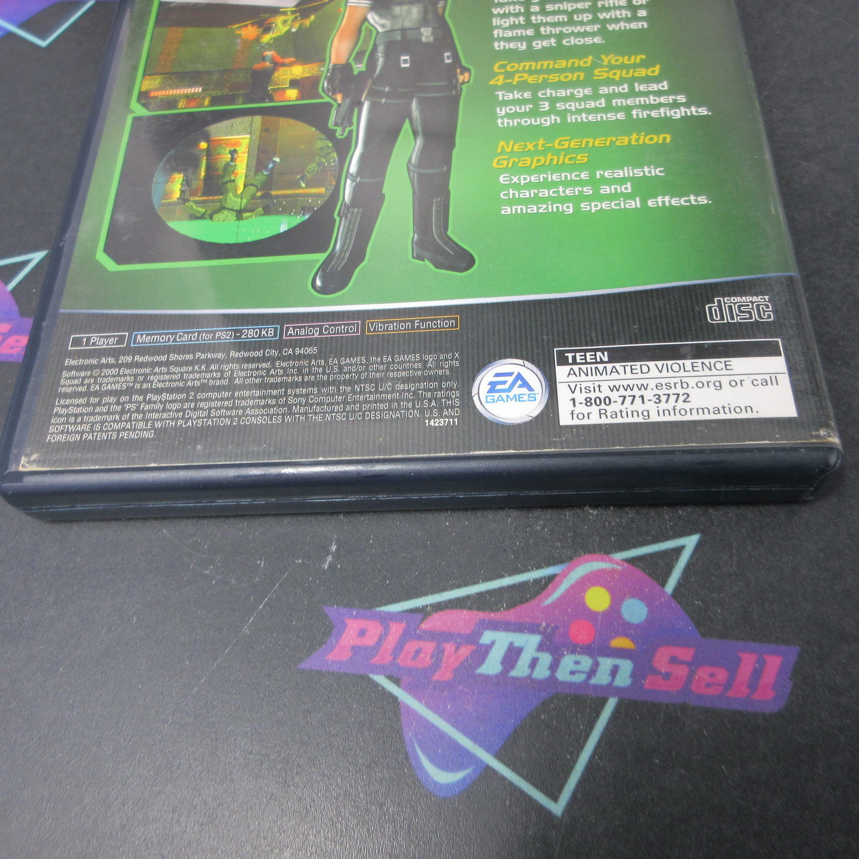 X-Squad PS2 PlayStation 2 AD/NM - Very Good