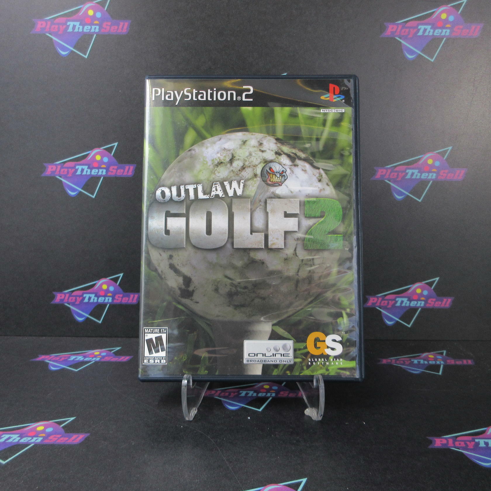 Outlaw Golf 2 PS2 PlayStation 2 - Like New