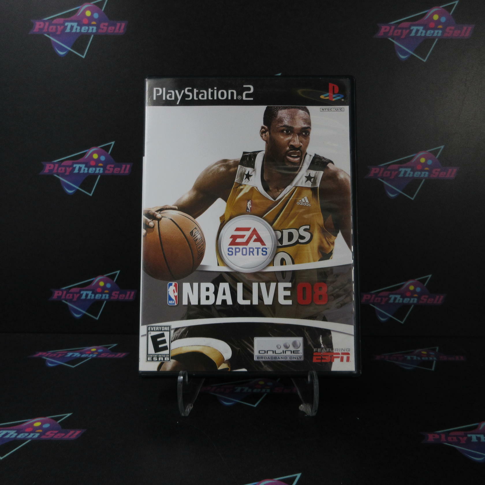 NBA Live 08 PS2 PlayStation 2 AD/NM - Very Good