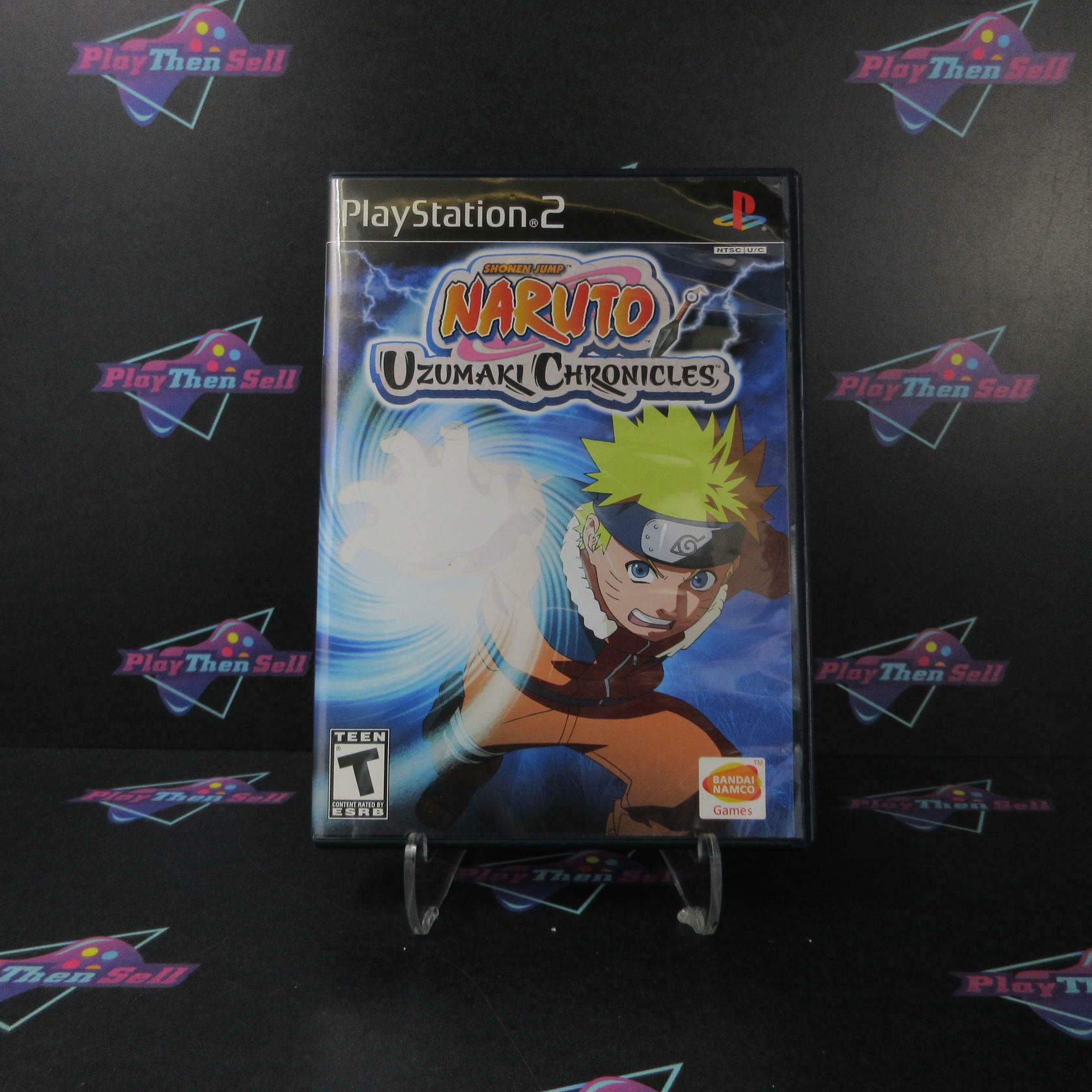 Naruto Uzumaki Chronicles PS2 PlayStation 2 - Like New