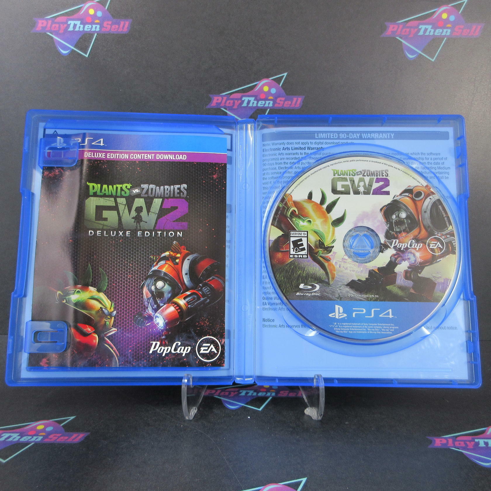 Plants vs. Zombies Garden Warfare 2 Deluxe Edition PS4 PlayStation 4 - Like New