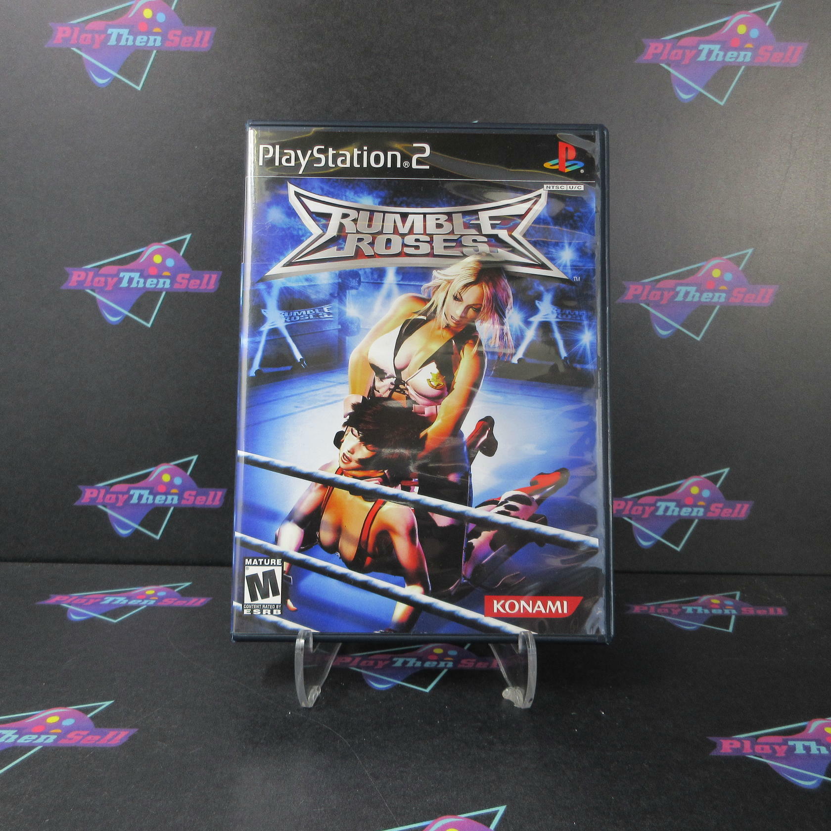 Rumble Roses PS2 PlayStation 2 - Like New