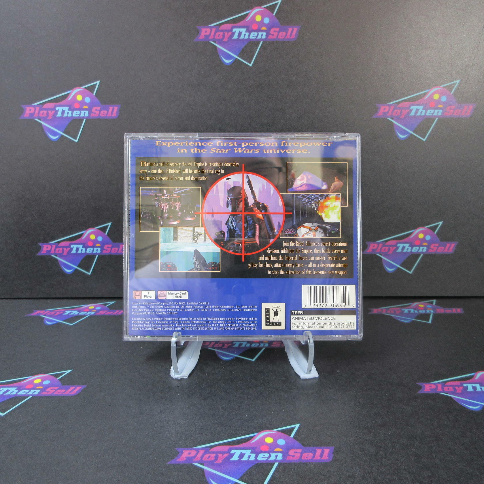 Star Wars Dark Forces PS1 PlayStation 1 - Like New