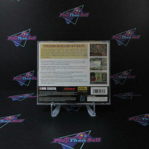Civilization II PS1 PlayStation 1 - Like New