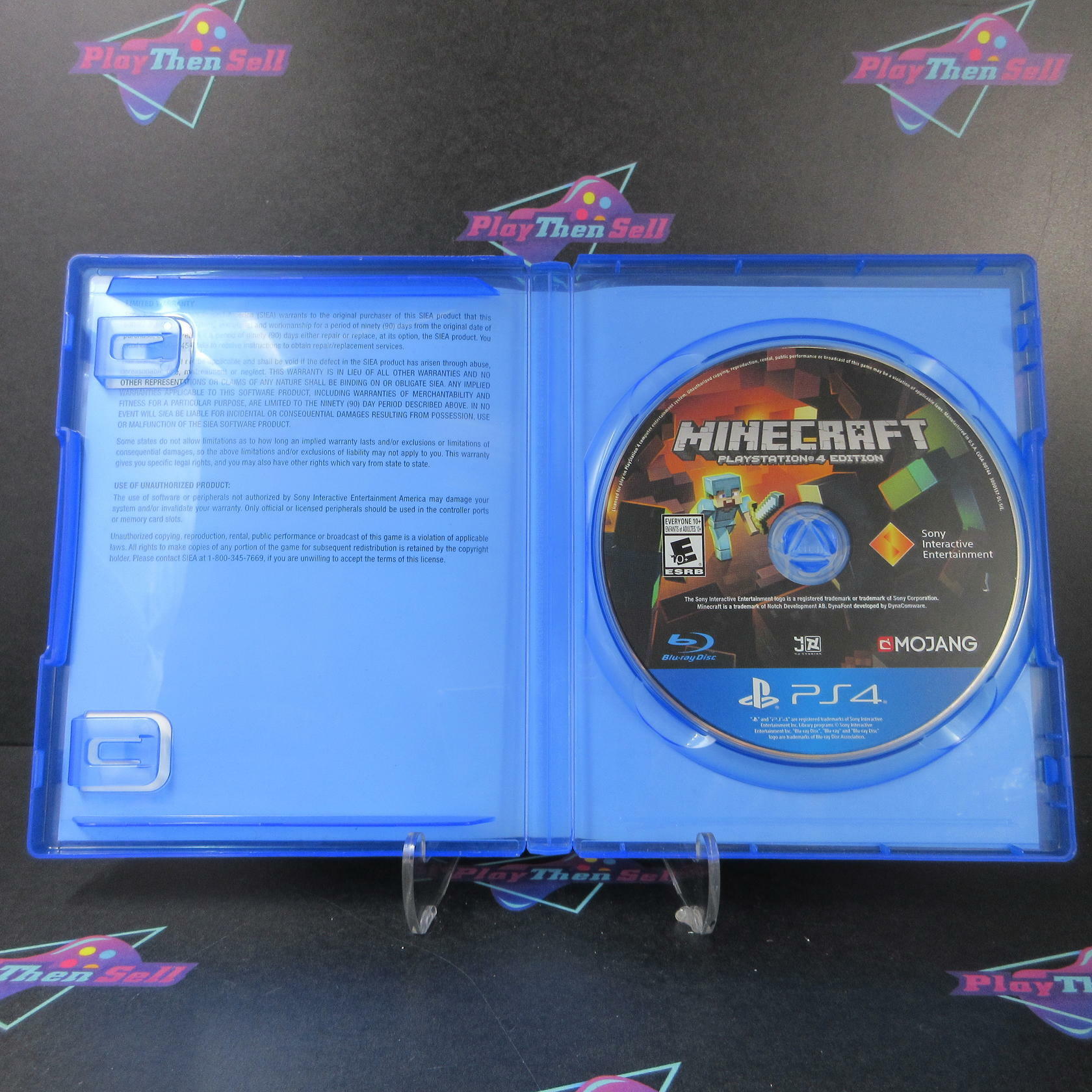 Minecraft PS4 PlayStation 4 DD Complete CIB - Very Good