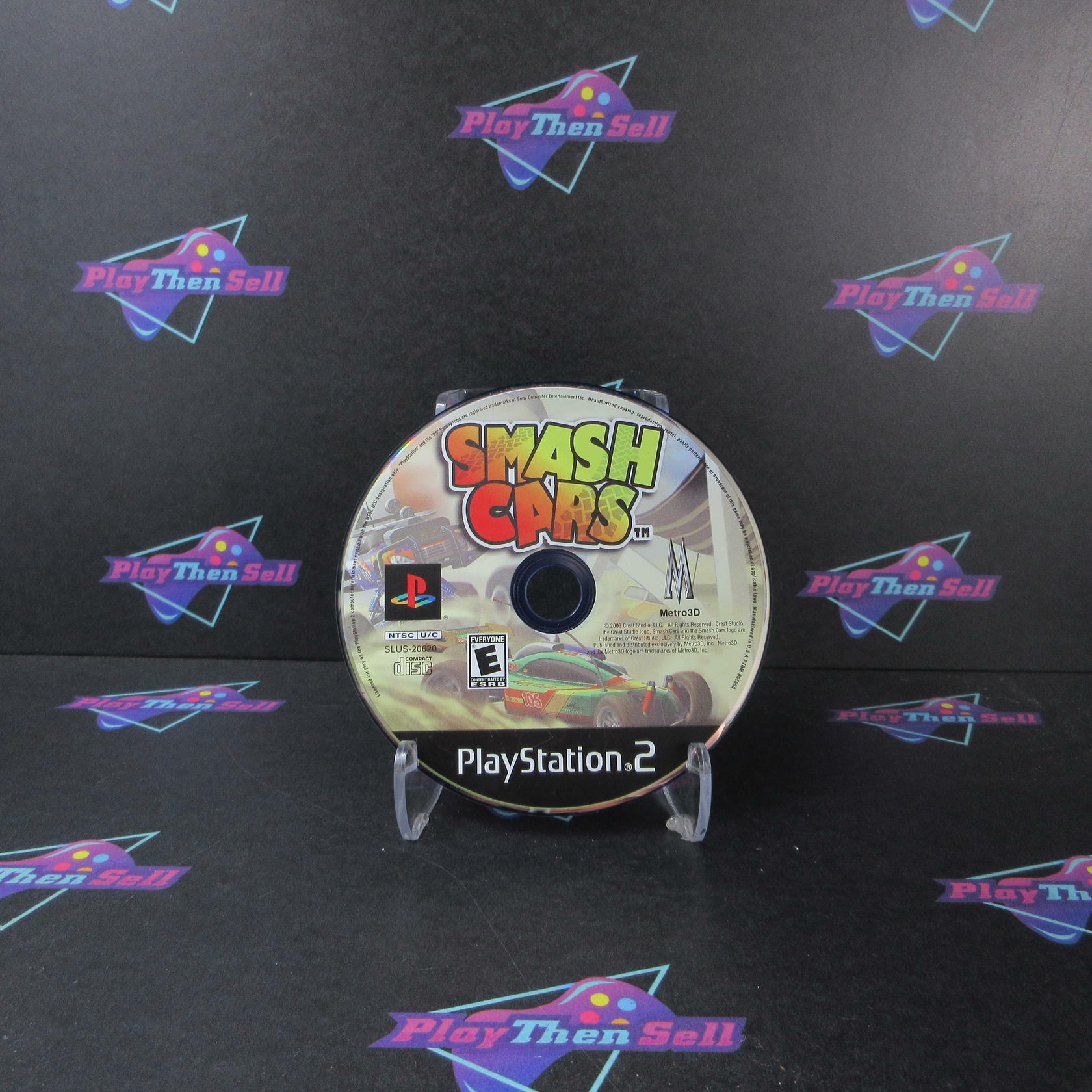 Smash Cars PS2 PlayStation 2 Disc Only Tested - Very Good