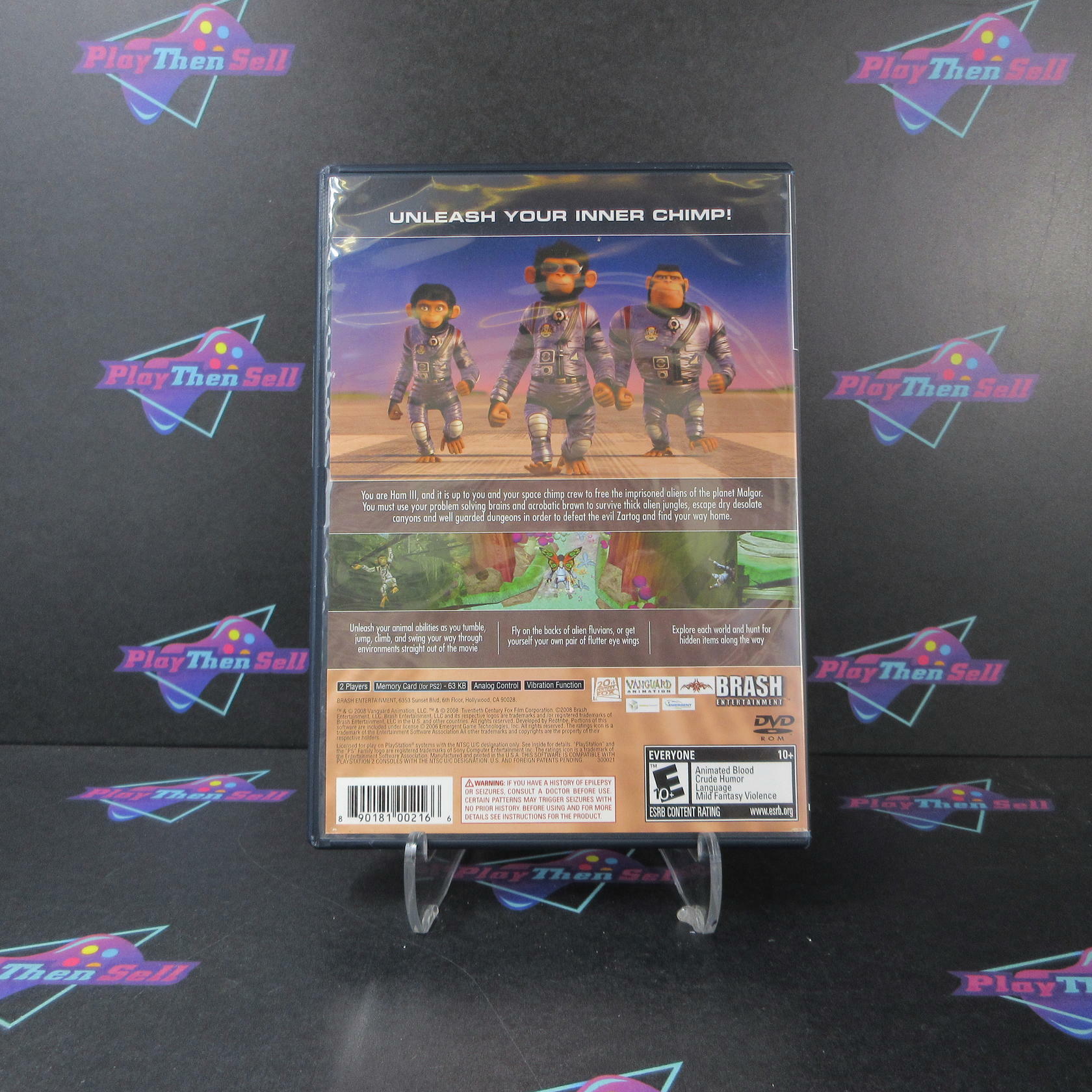 Space Chimps PS2 PlayStation 2 - Very Good