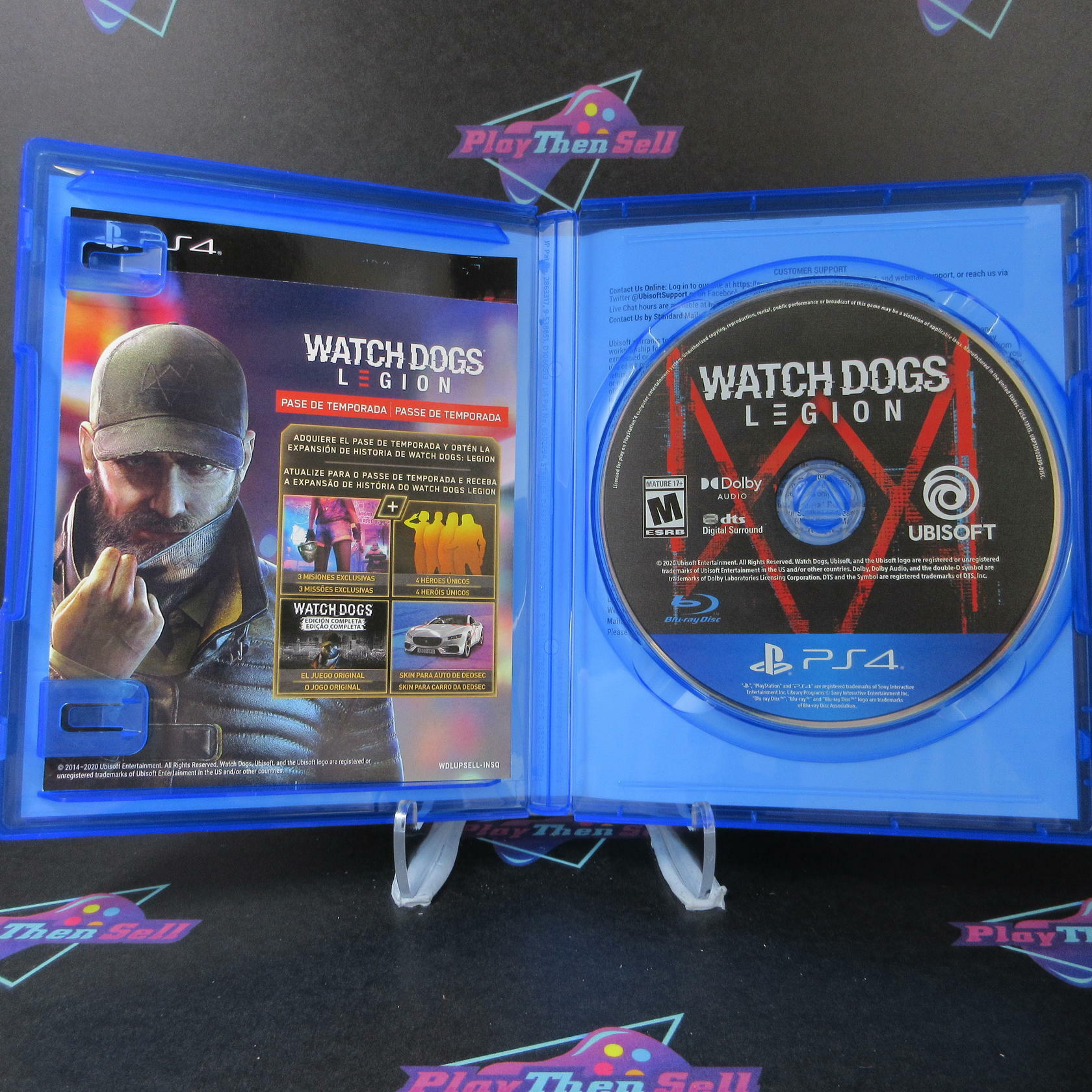 Watch Dogs Legion PS4 PlayStation 4 - Like New