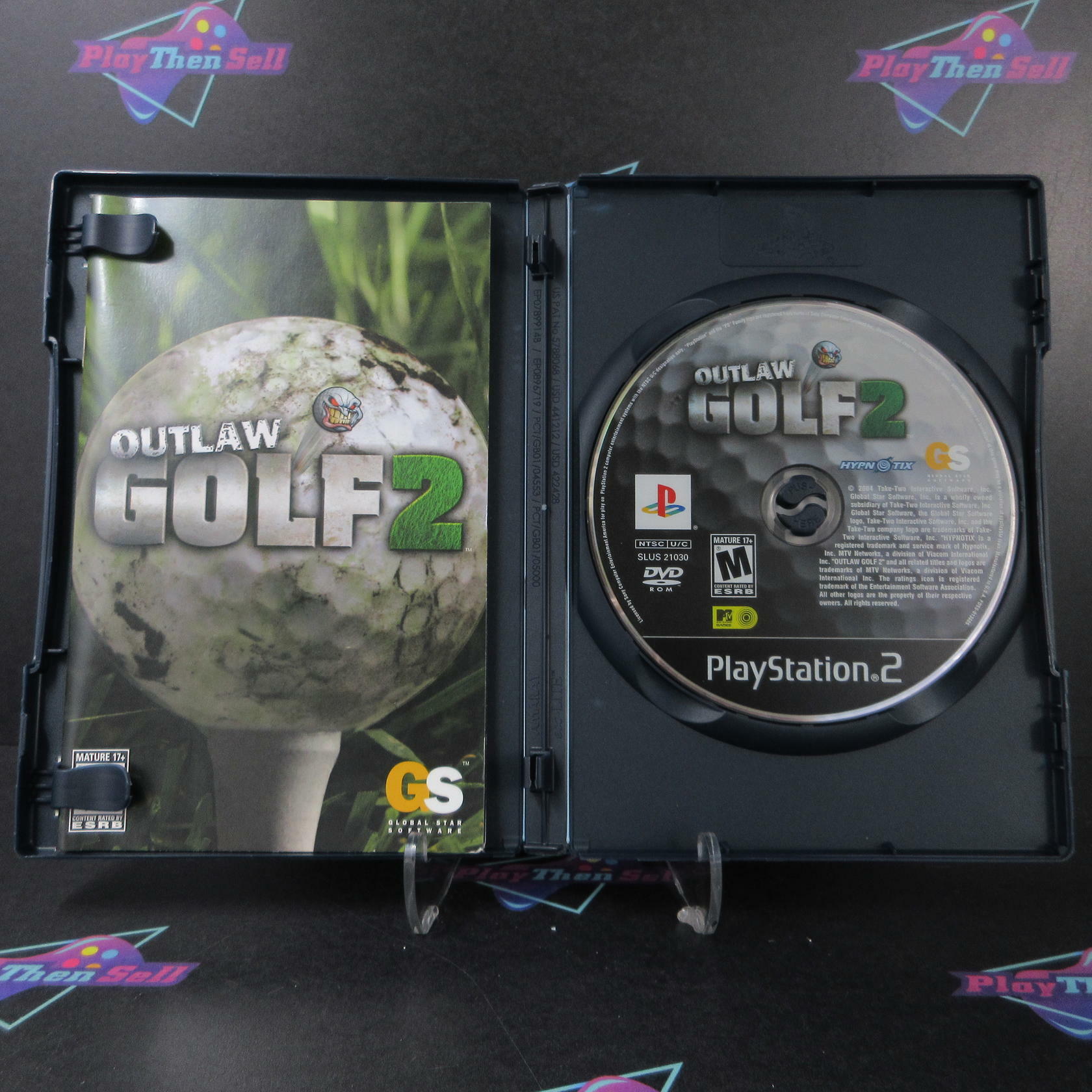 Outlaw Golf 2 PS2 PlayStation 2 - Like New