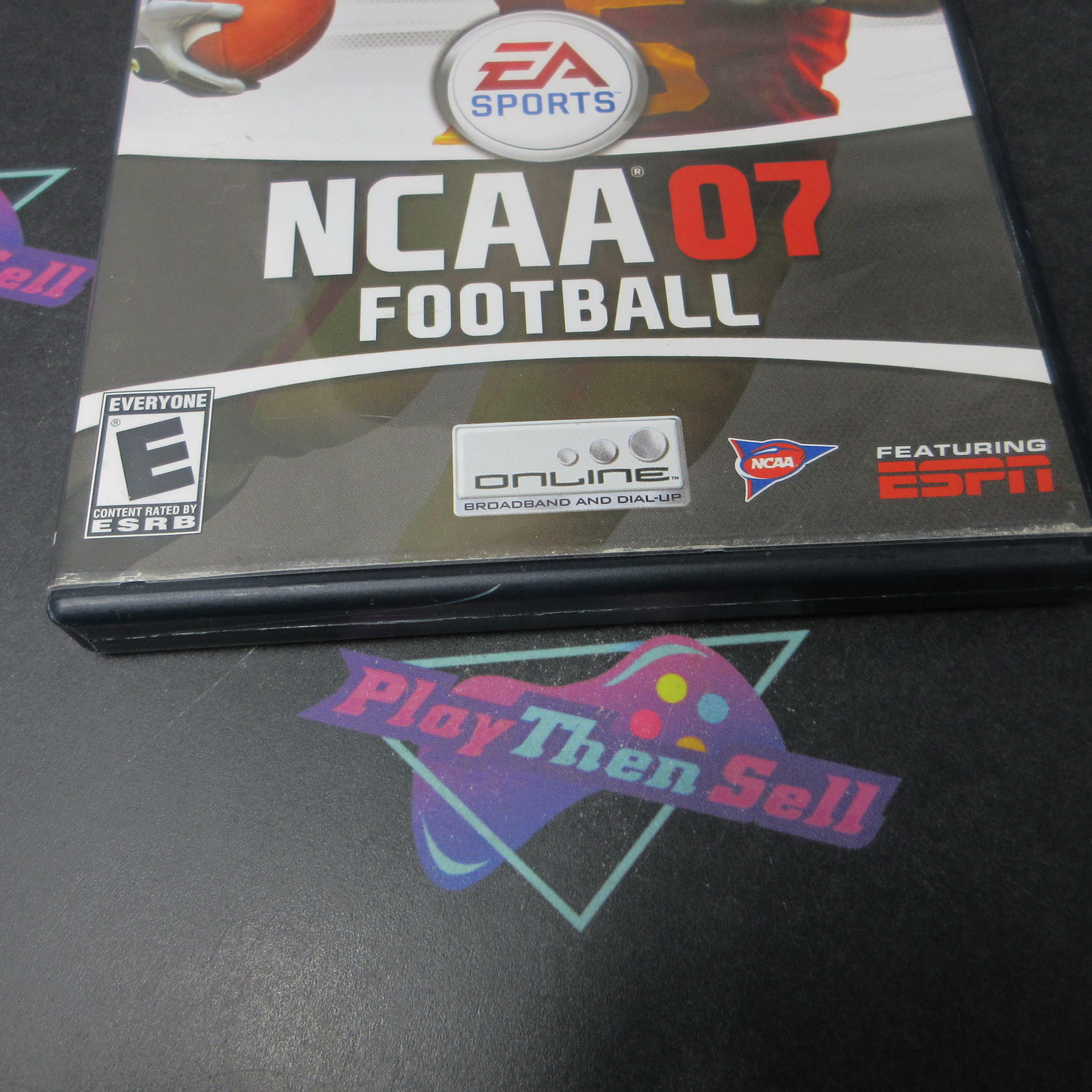 NCAA Football 07 PS2 PlayStation 2 AD/DD Complete CIB - Very Good