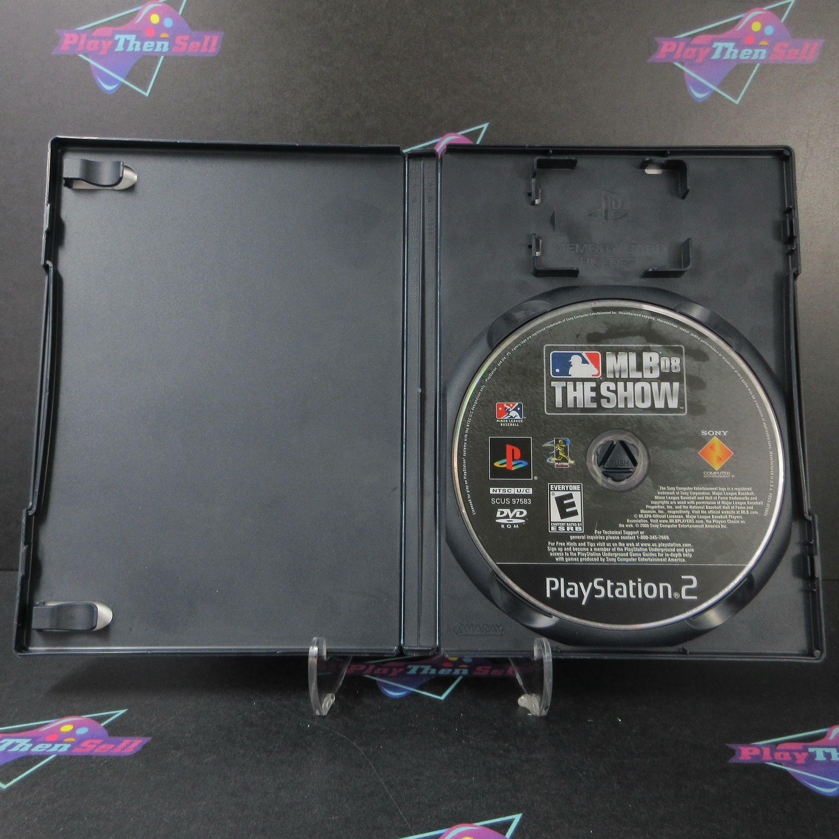 MLB 08 The Show PS2 PlayStation 2 AD/NM - Very Good