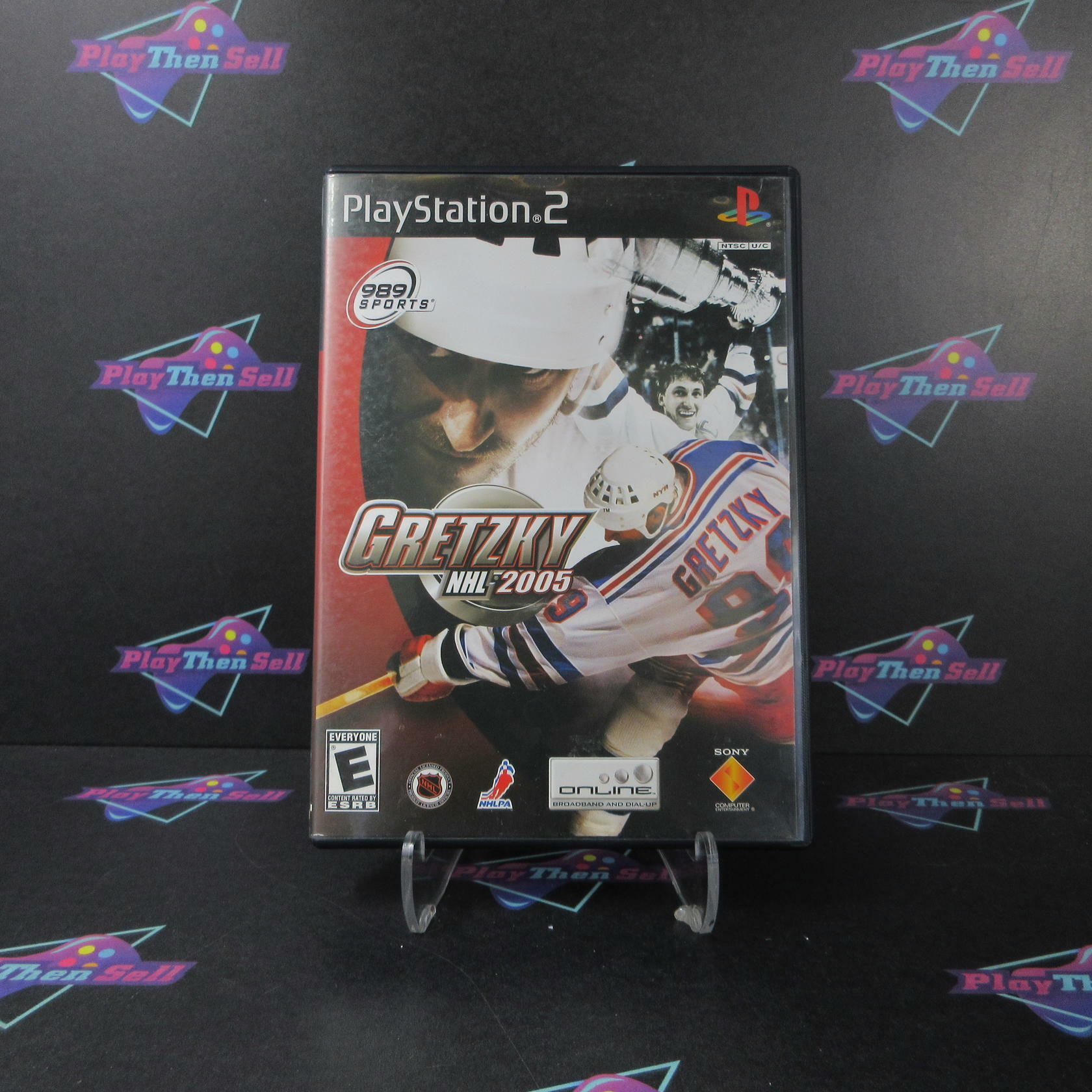 Gretzky NHL 2005 PS2 PlayStation 2 DD + Reg Card Complete CIB - Very Good