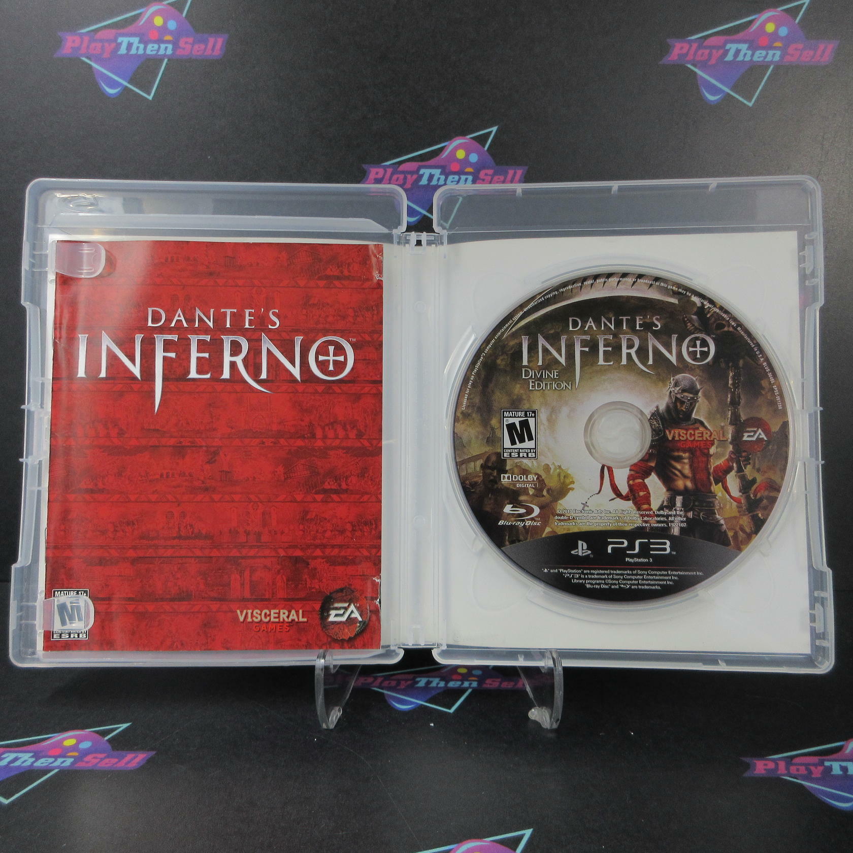 Dante's Inferno Divine Edition PS3 PlayStation 3 MD Complete CIB - Very Good