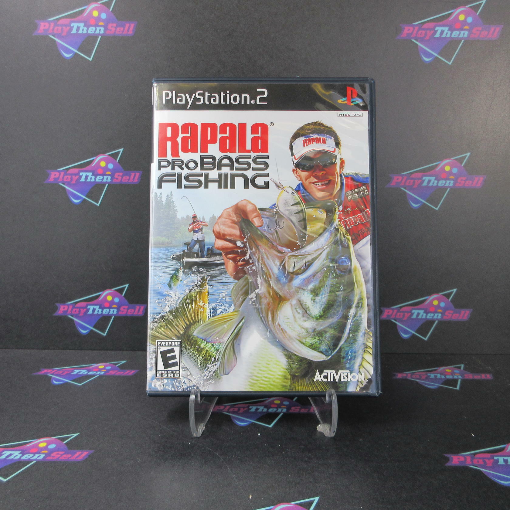 Rapala Pro Bass Fishing PS2 PlayStation 2 - Like New