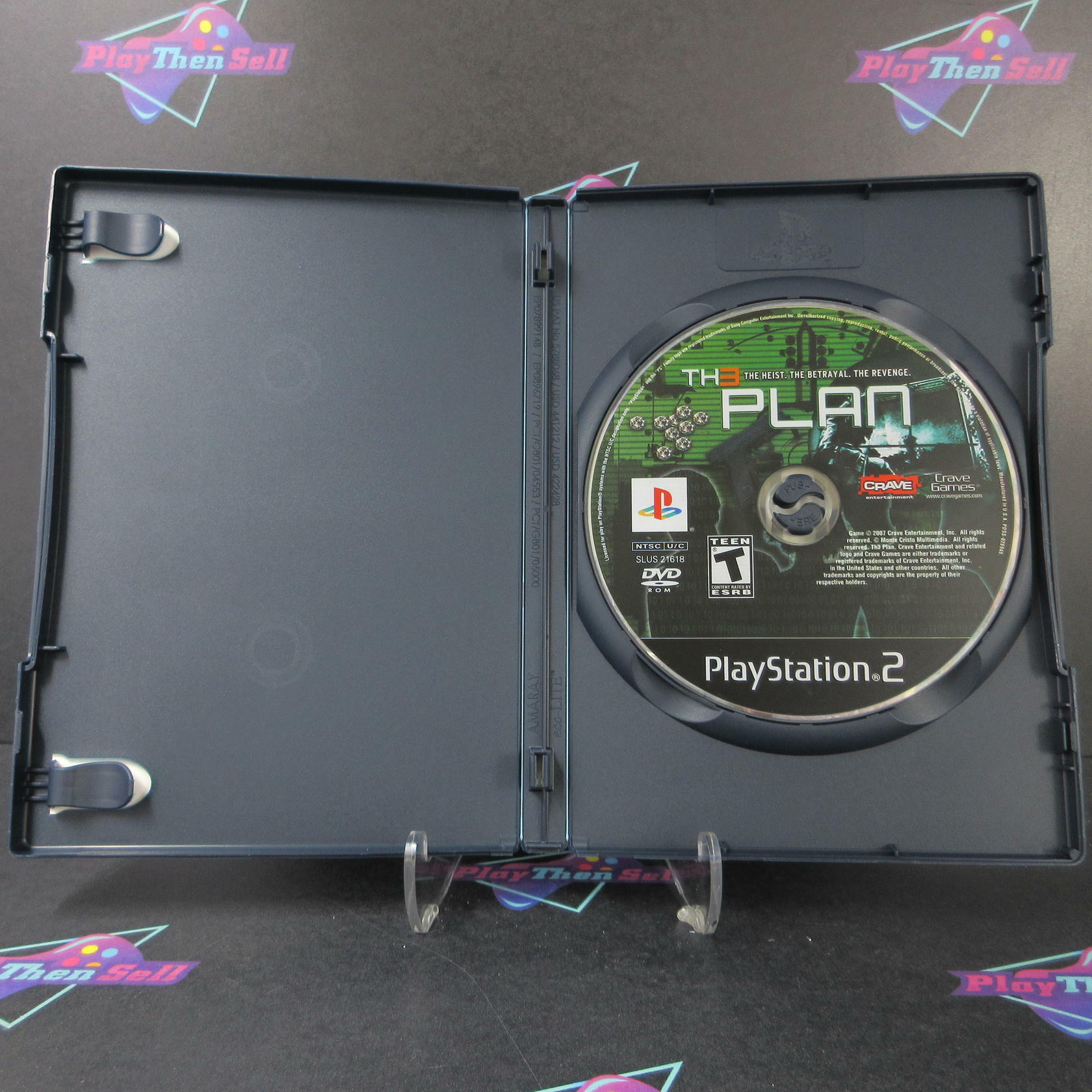 TH3 Plan PS2 PlayStation 2 - Very Good