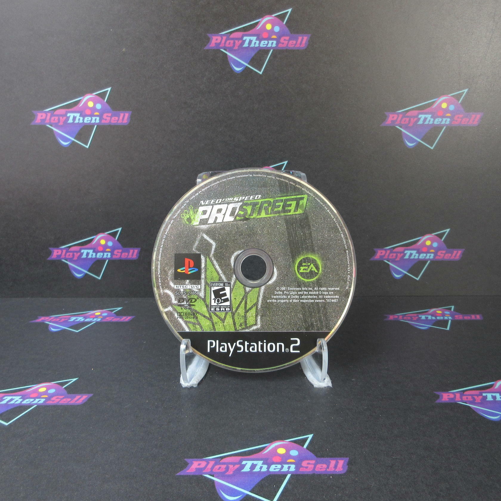 Need for Speed Prostreet PS2 PlayStation 2 Disc Only Tested - Very Good