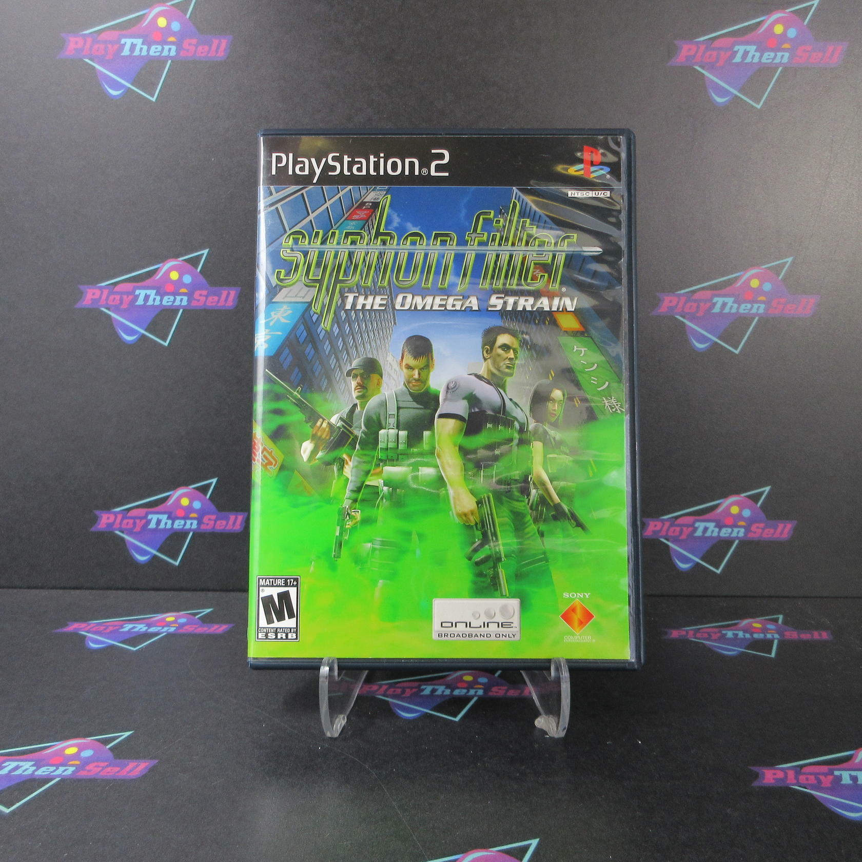 Syphon Filter The Omega Strain PS2 PlayStation 2 - Very Good