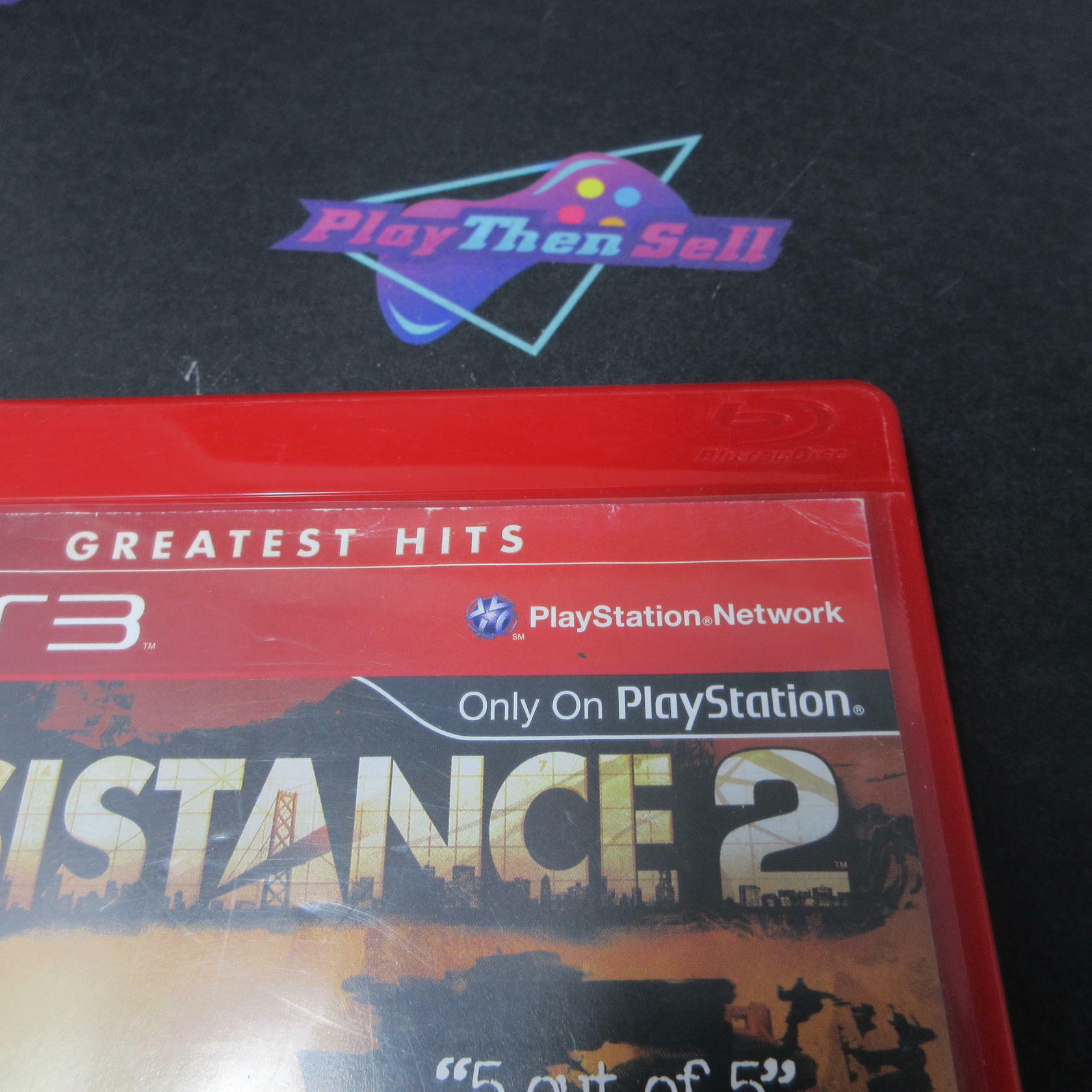 Resistance 2 GH PS3 PlayStation 3 AD Complete CIB - Very Good