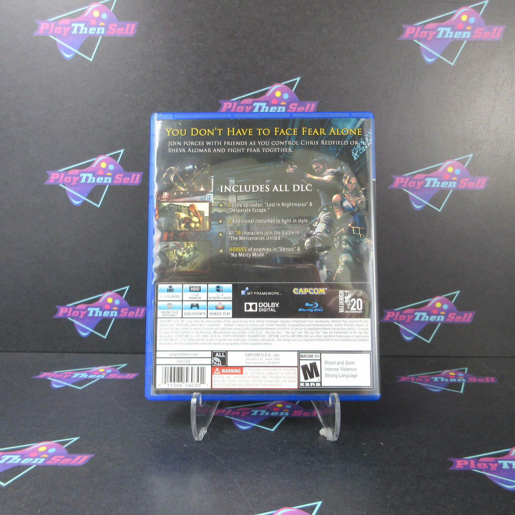 Resident Evil 5 PS4 PlayStation 4 - Like New