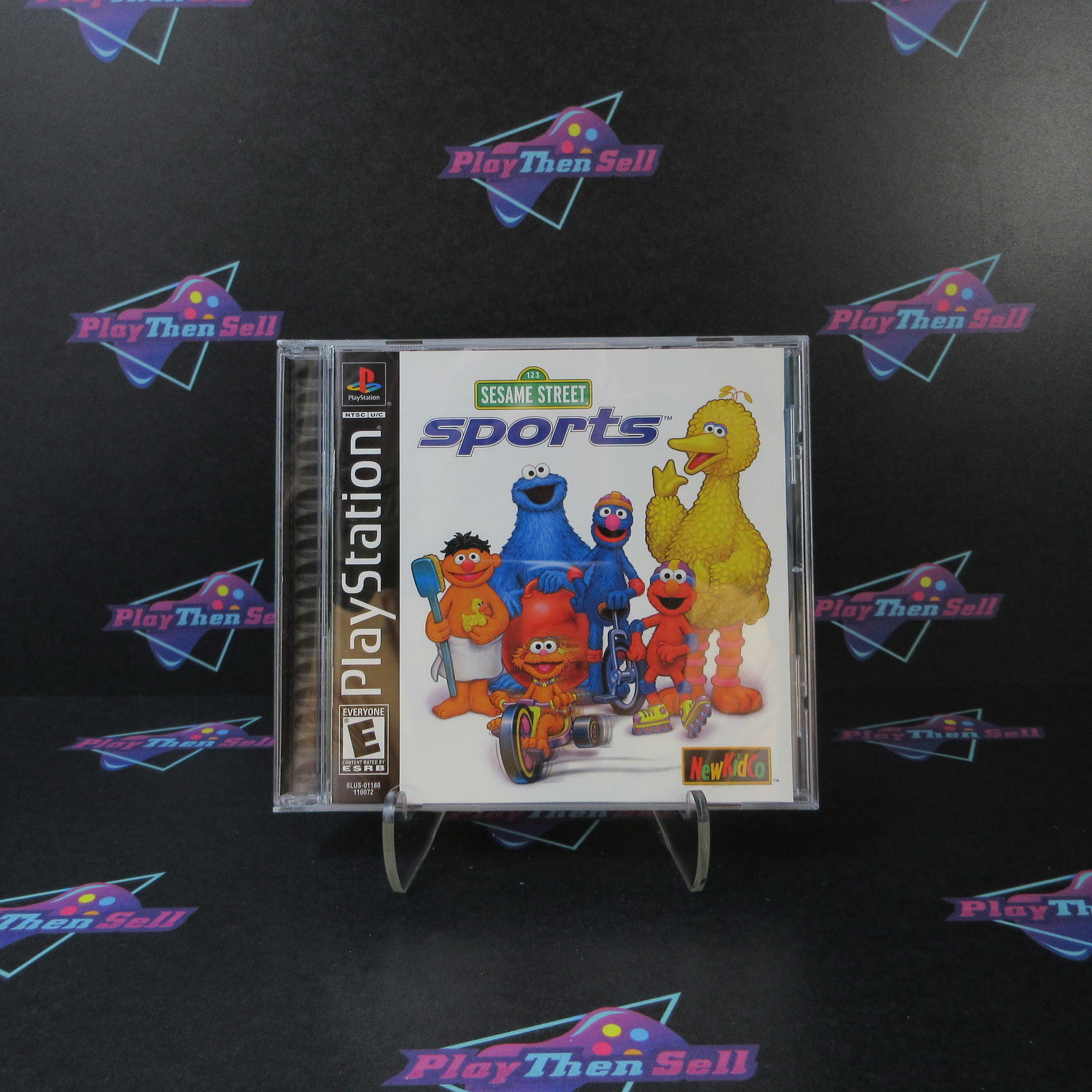 Sesame Street Sports PS1 PlayStation 1 + Reg Card - Like New