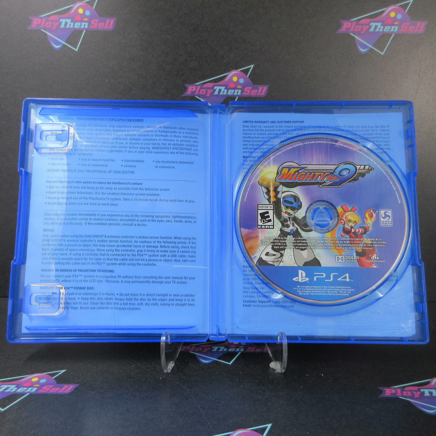 Mighty No. 9 PS4 PlayStation 4 AD - Very Good