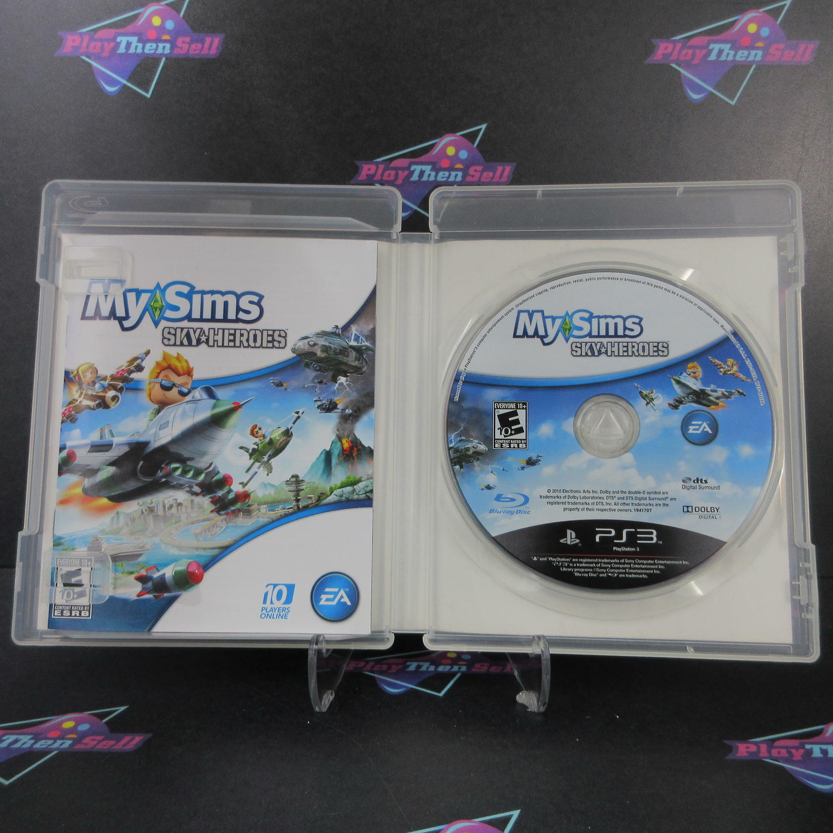 MySims Sky Heroes PS3 PlayStation 3 AD Complete CIB - Very Good