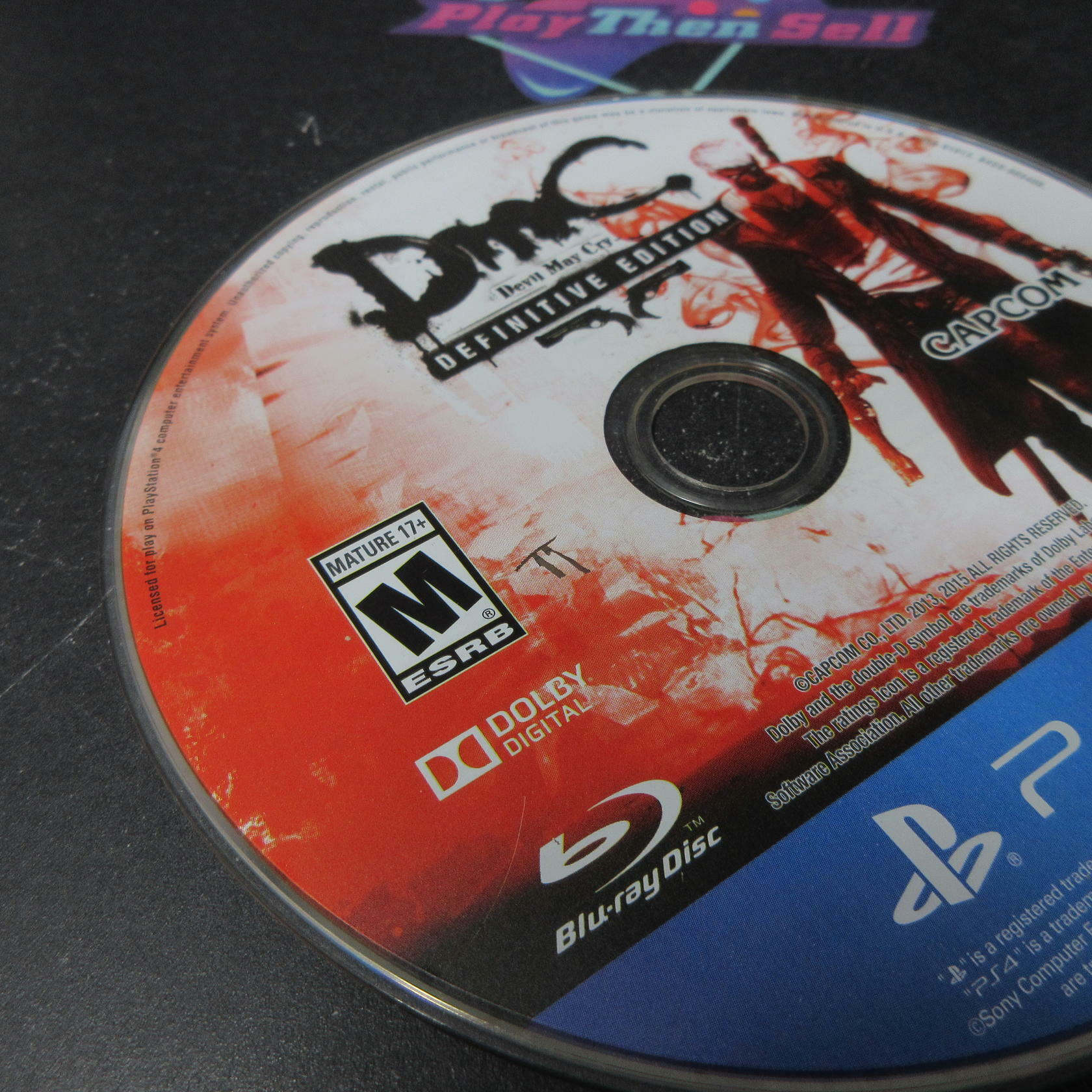 DMC Devil May Cry Definitive Edition PS4 PlayStation 4 AD/DD Complete CIB - Very Good