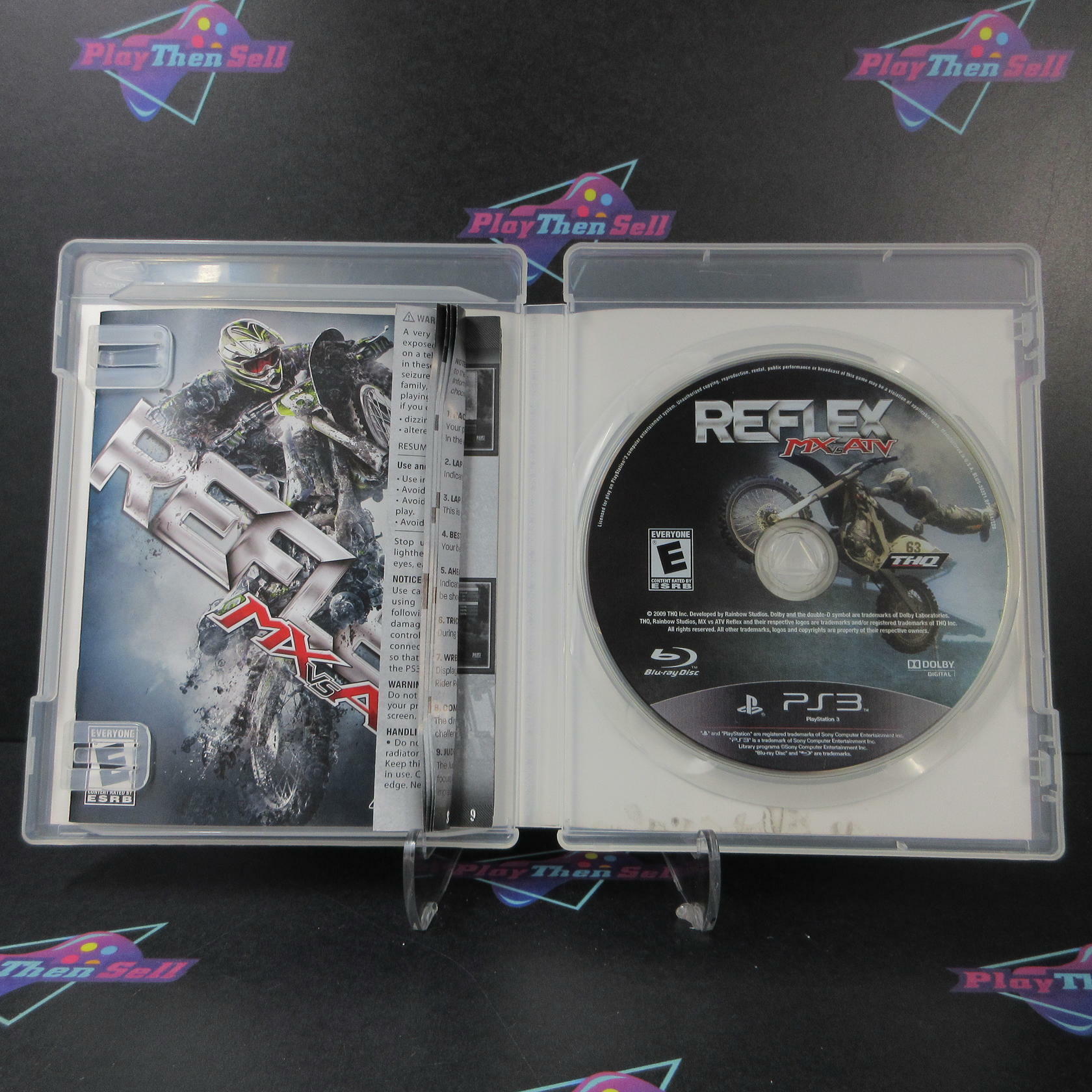 MX VS ATV Reflex PS3 PlayStation 3 AD/MD Complete CIB - Very Good