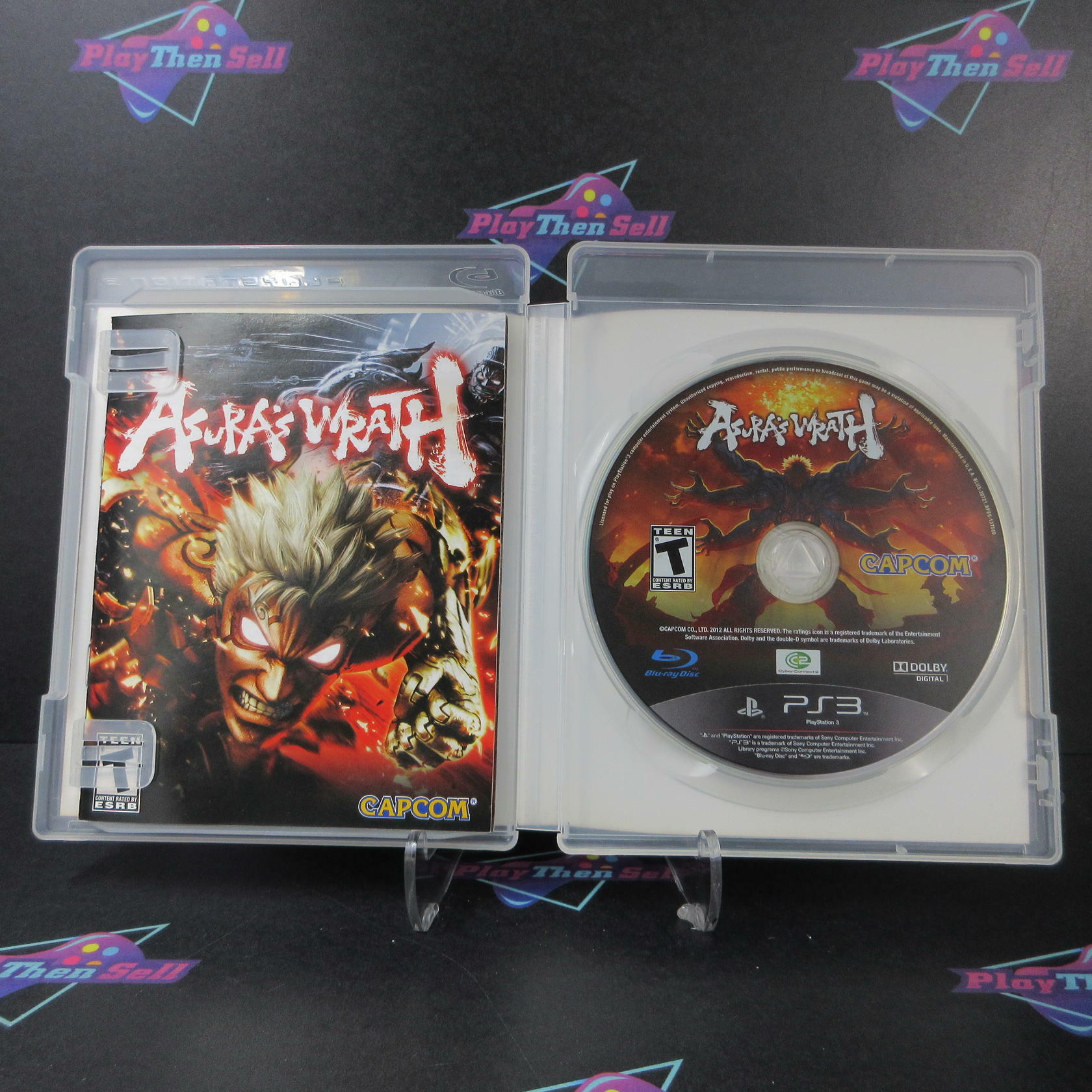 Asura's Wrath PS3 PlayStation 3 AD Complete CIB - Very Good