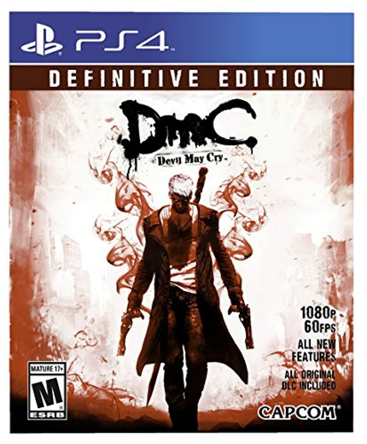 DMC Devil May Cry Definitive Edition PS4 PlayStation 4 AD/DD Complete CIB - Very Good