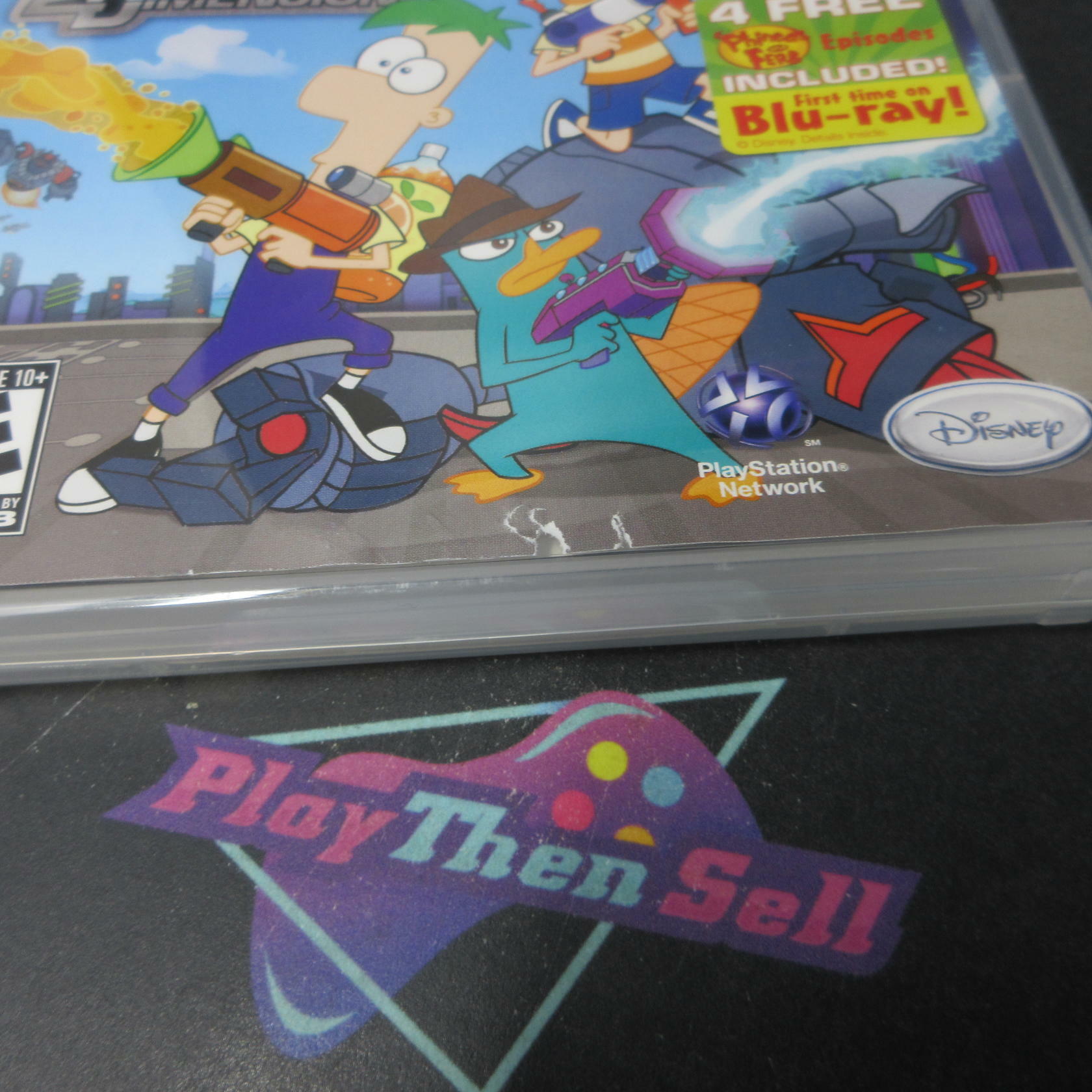 Phineas and Ferb Across the 2nd Dimension PS3 PlayStation 3 AD/MD Complete CIB - Very Good