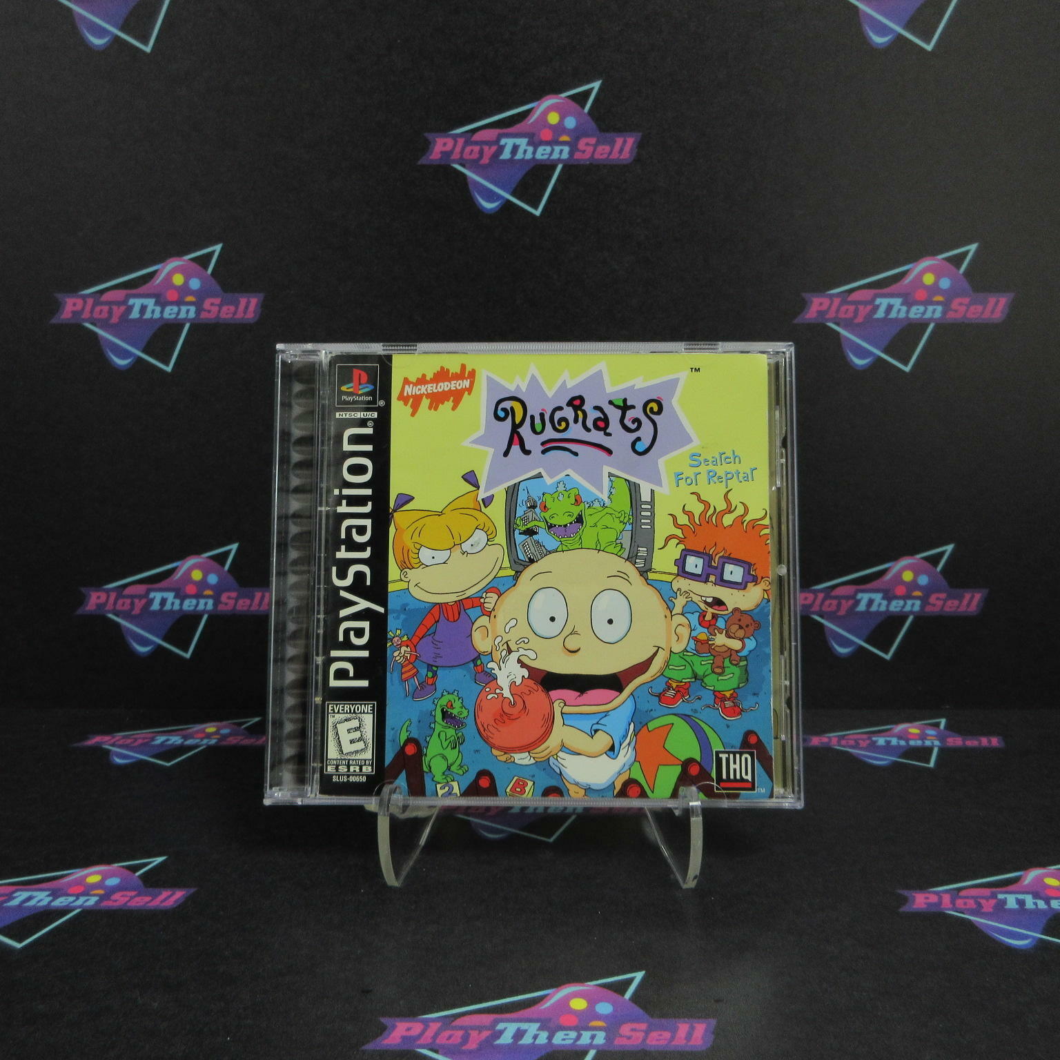 Rugrats Search for Reptar PS1 PlayStation 1 + Reg Card - Like New