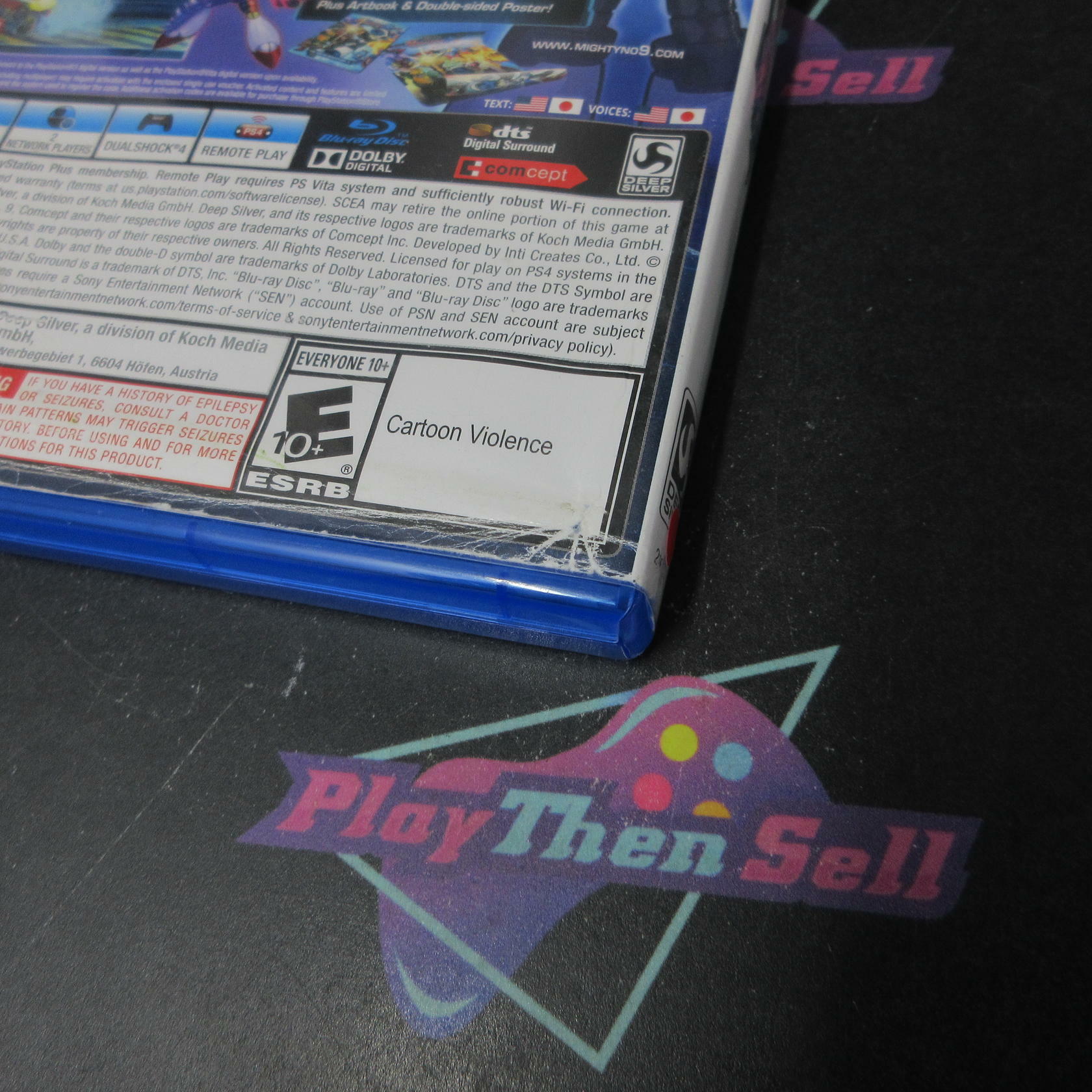 Mighty No. 9 PS4 PlayStation 4 AD - Very Good