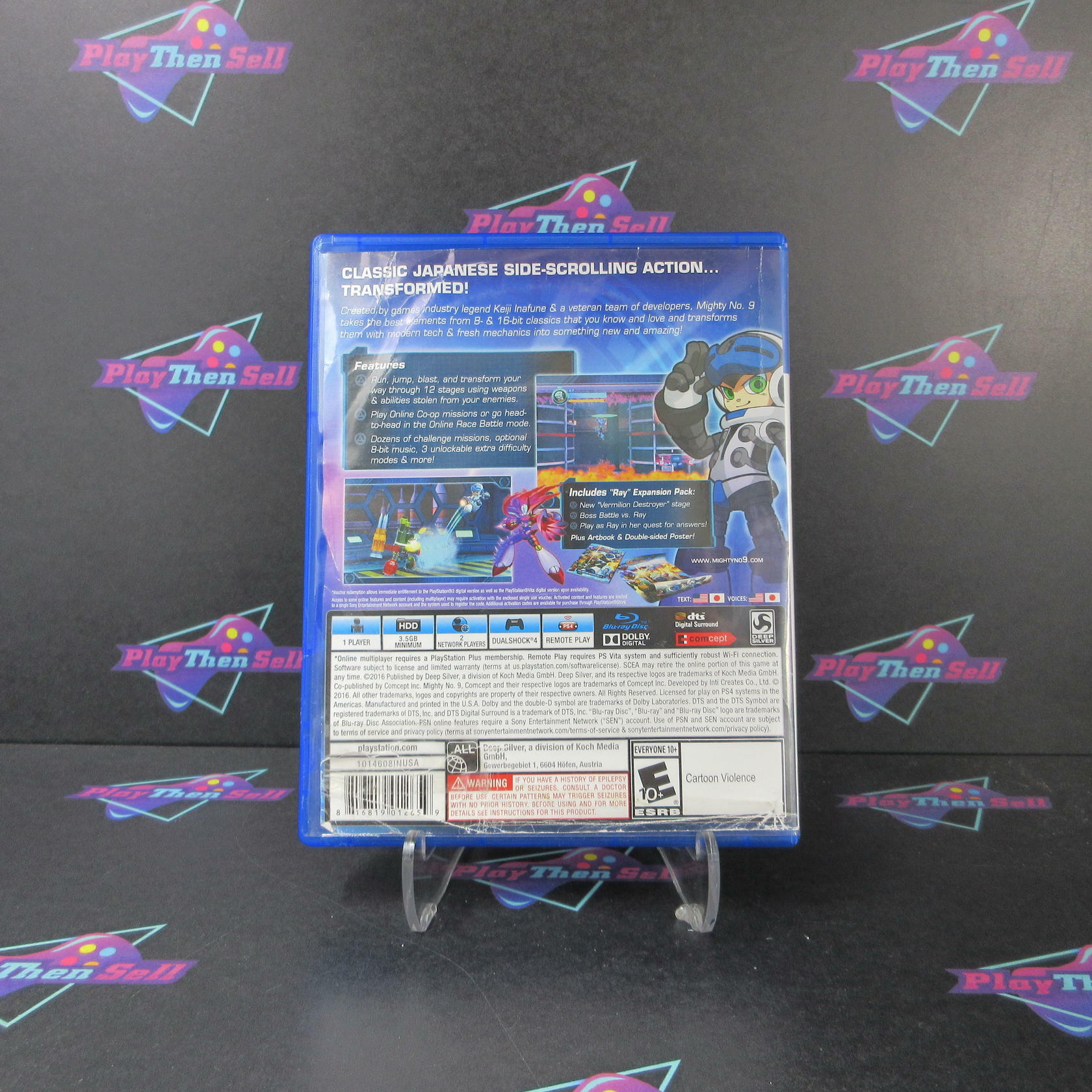 Mighty No. 9 PS4 PlayStation 4 AD - Very Good