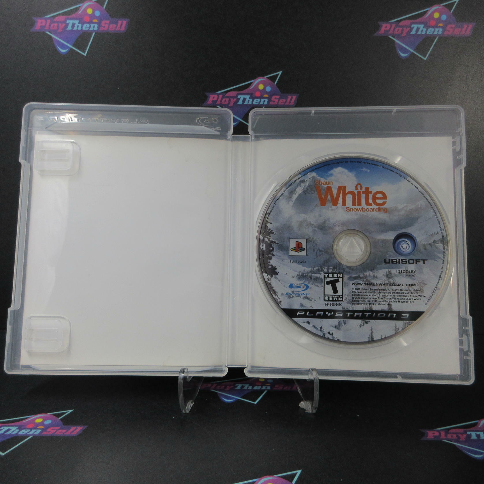 Shaun White Snowboarding PS3 PlayStation 3 AD/NM - Very Good