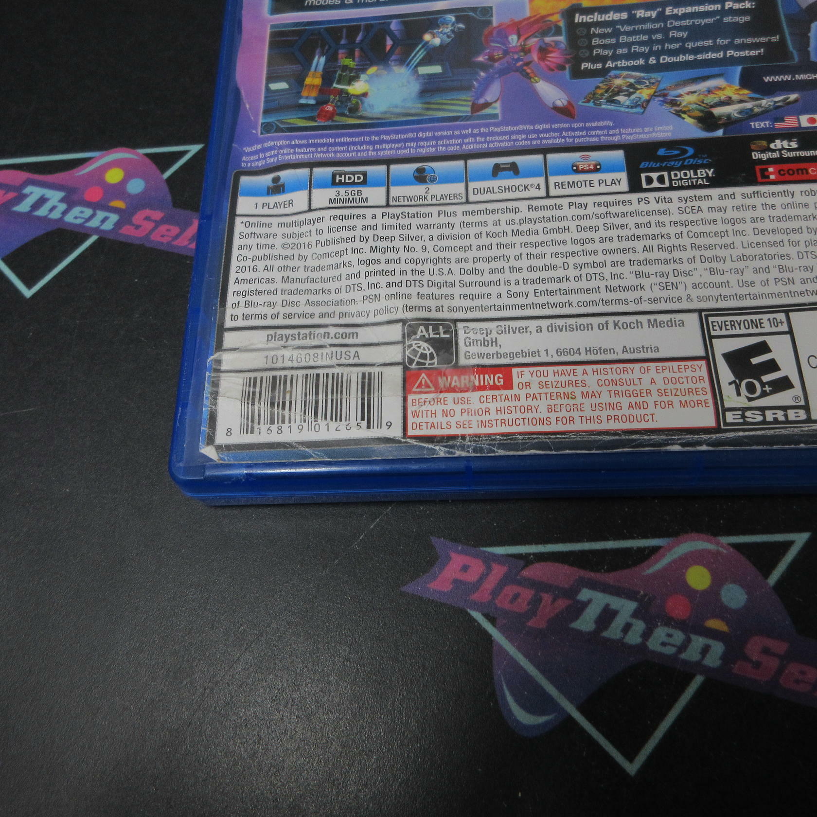 Mighty No. 9 PS4 PlayStation 4 AD - Very Good