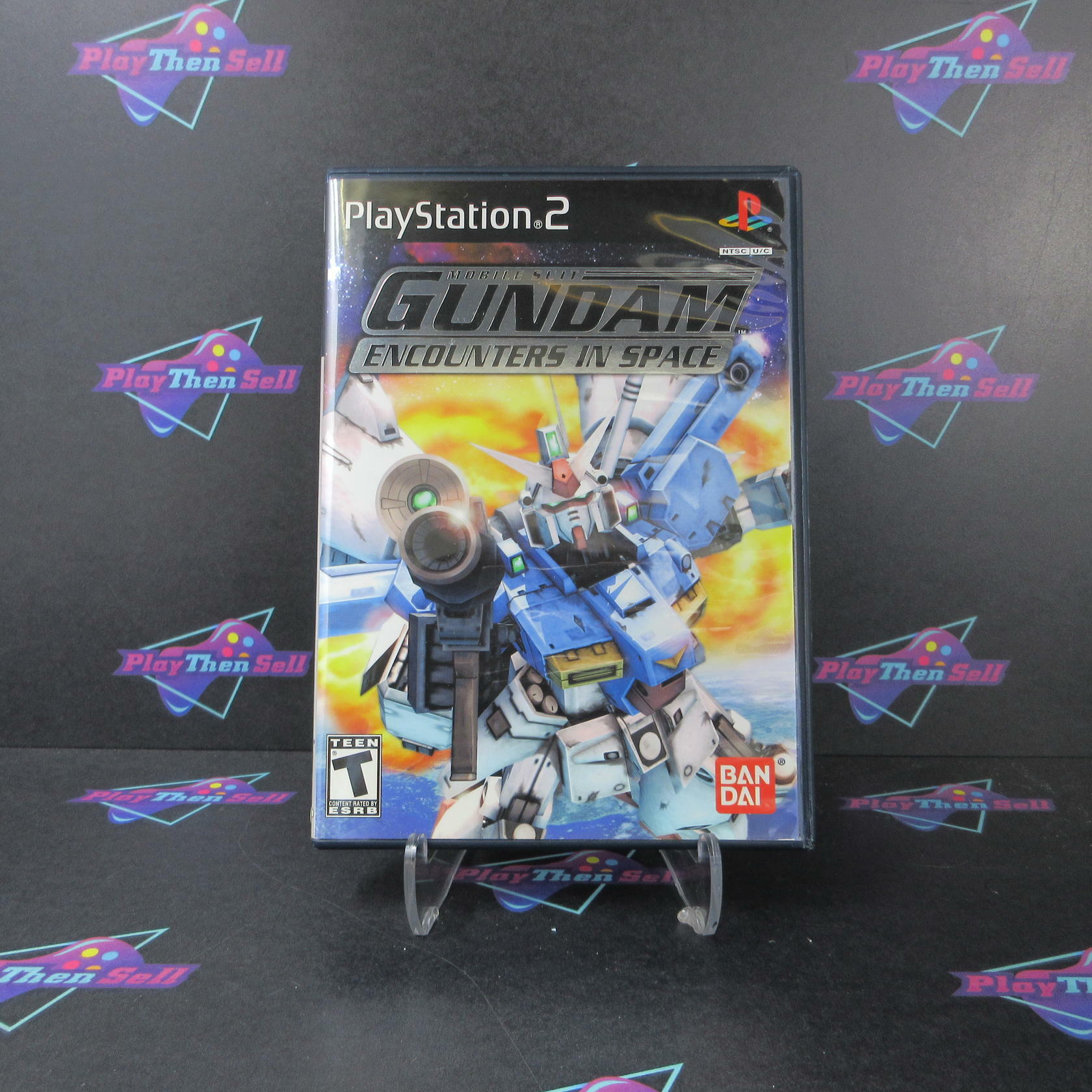 Mobile Suit Gundam Encounters in Space PS2 PlayStation 2 + Reg Card - Like New