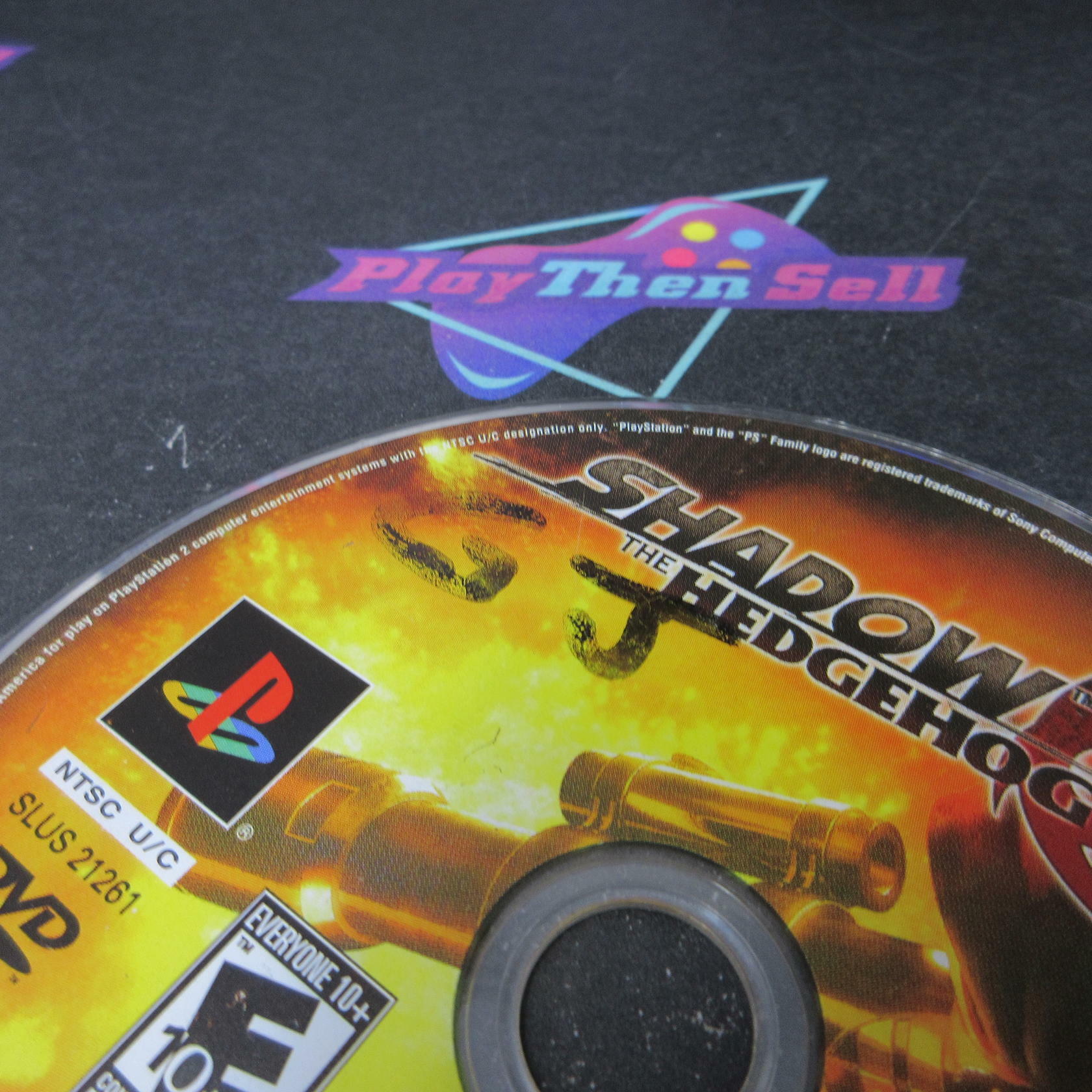 Shadow The Hedgehog PS2 PlayStation 2 Disc Only DD Tested - Very Good