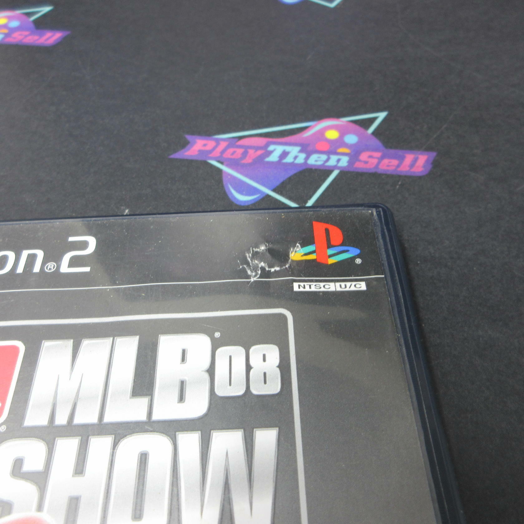 MLB 08 The Show PS2 PlayStation 2 AD/NM - Very Good
