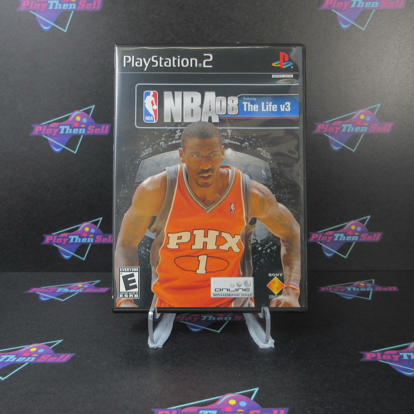 NBA 08 The Life v3 PS2 PlayStation 2 + Reg Card - Like New