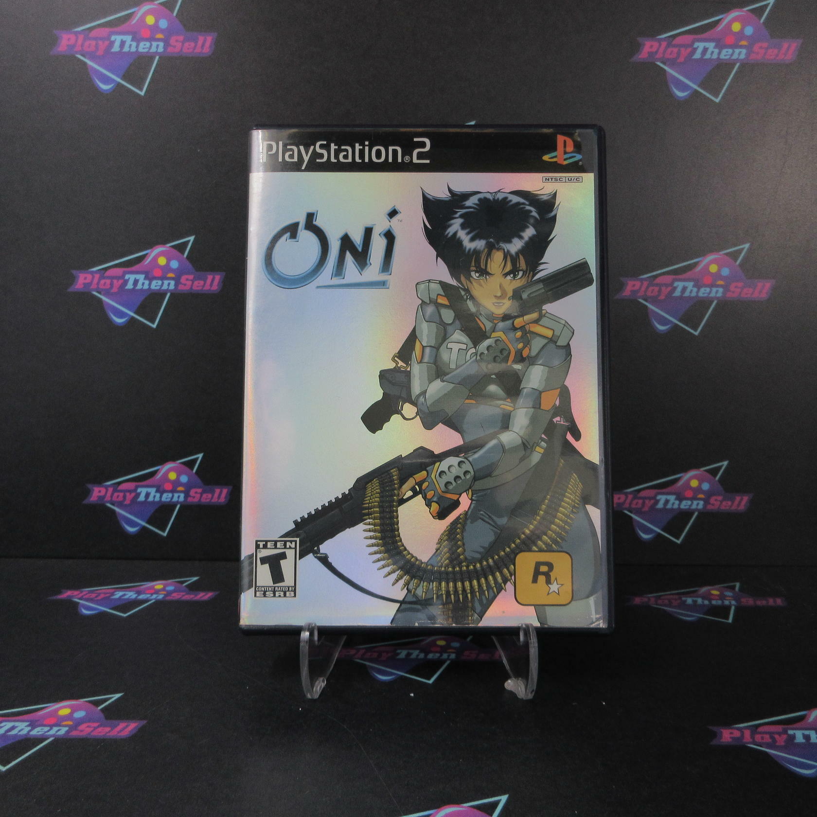 Oni PS2 PlayStation 2 AD Complete CIB - Very Good