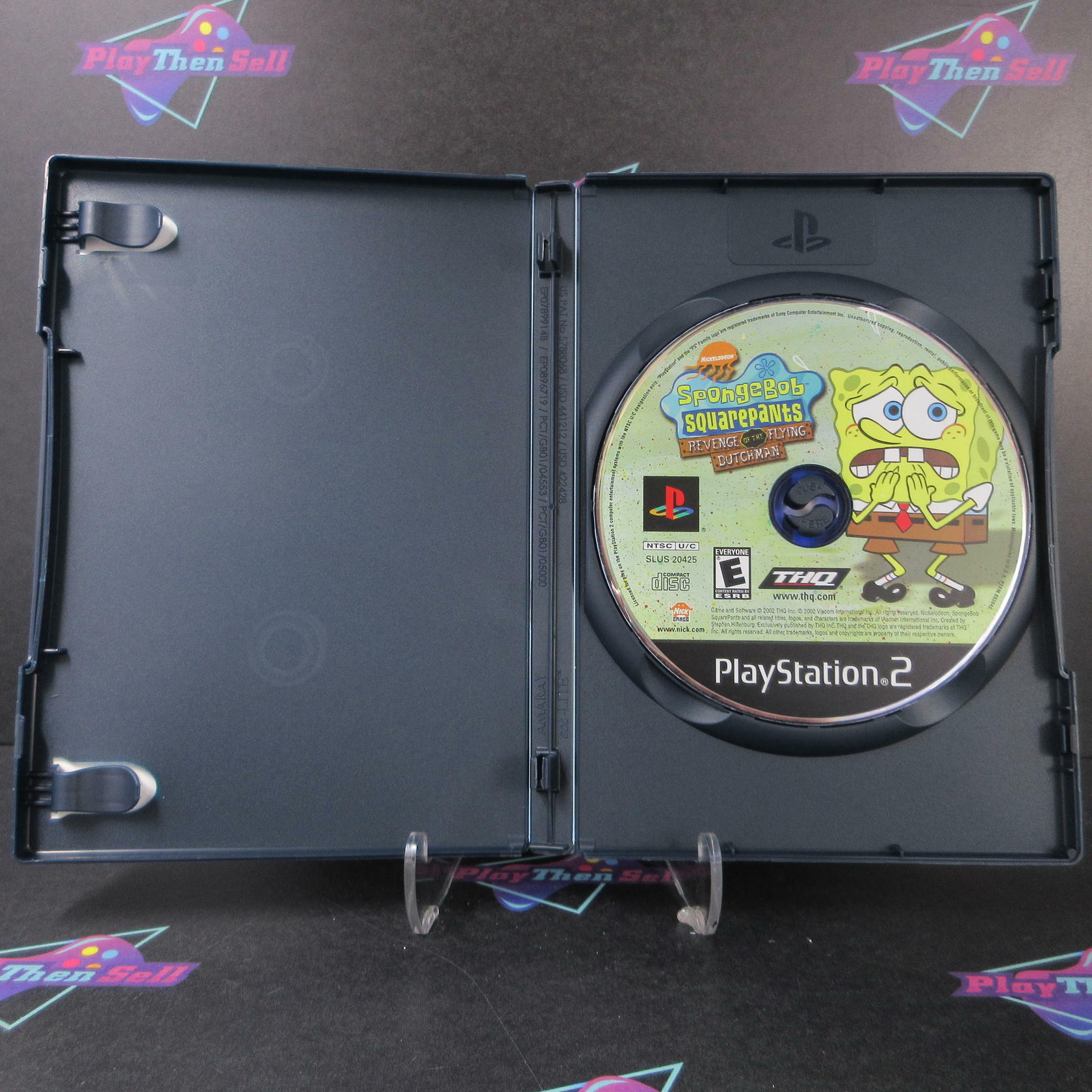 SpongeBob Squarepants Revenge of the Flying Dutchman PS2 PlayStation 2 - Very Good