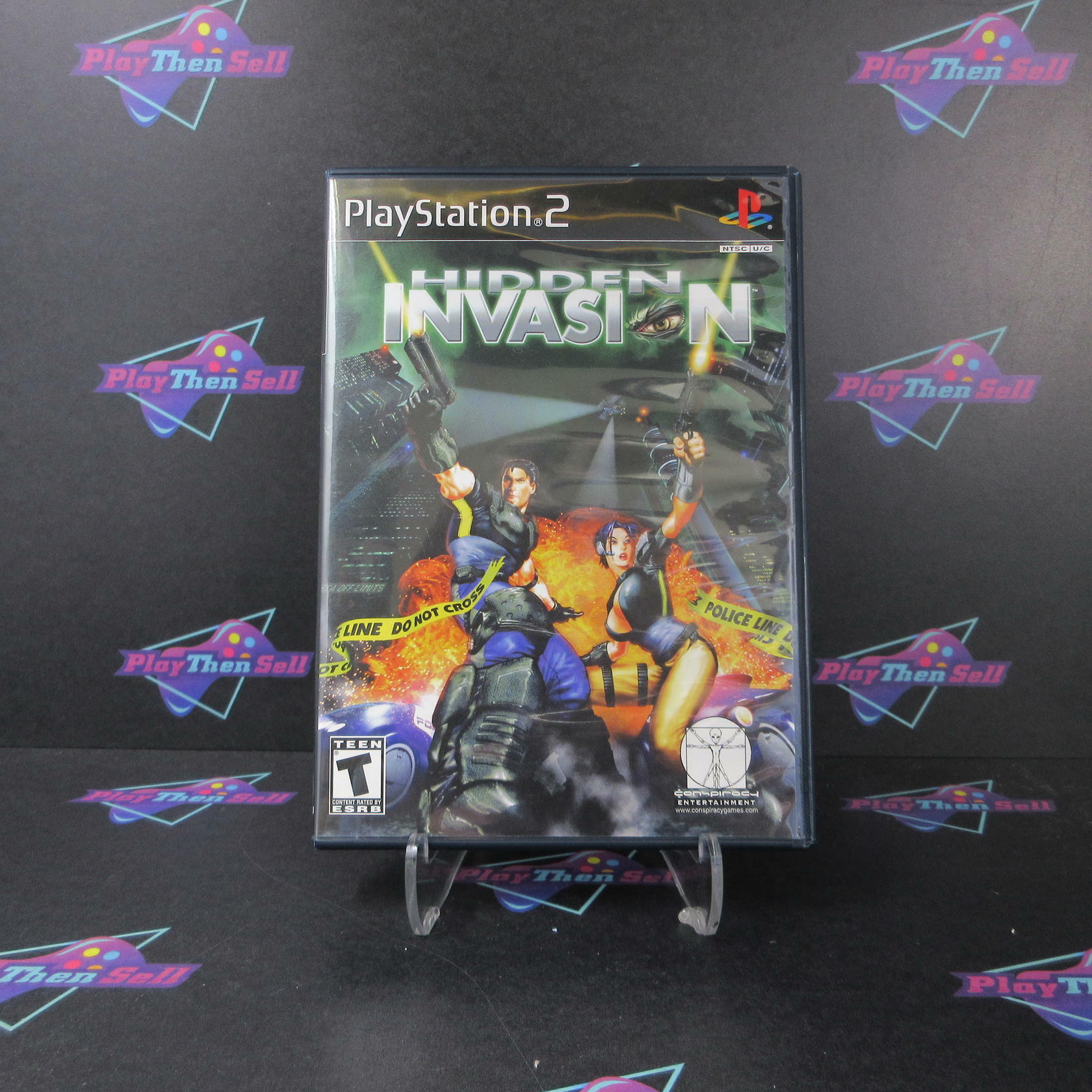 Hidden Invasion PS2 PlayStation 2 - Like New