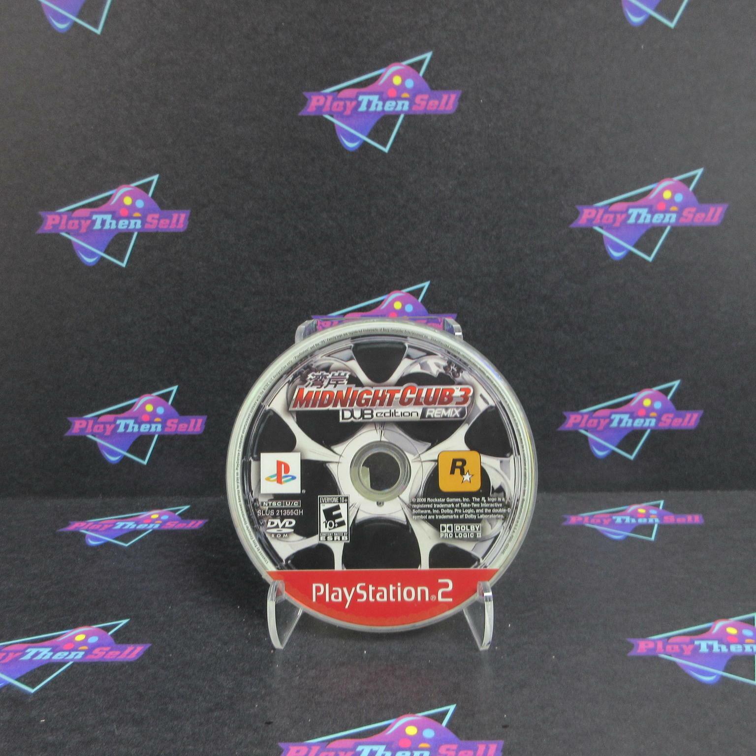Midnight Club 3 DUB Edition Remix GH PS2 PlayStation 2 Disc Only - Very Good