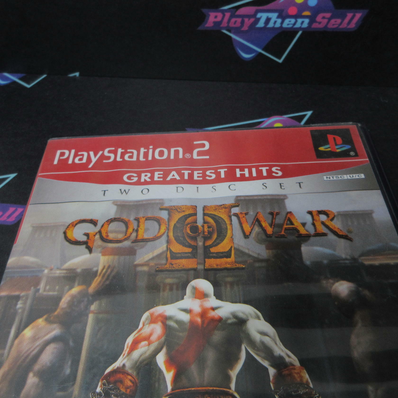 God of War 2 GH PS2 PlayStation 2 AD Complete CIB - Very Good
