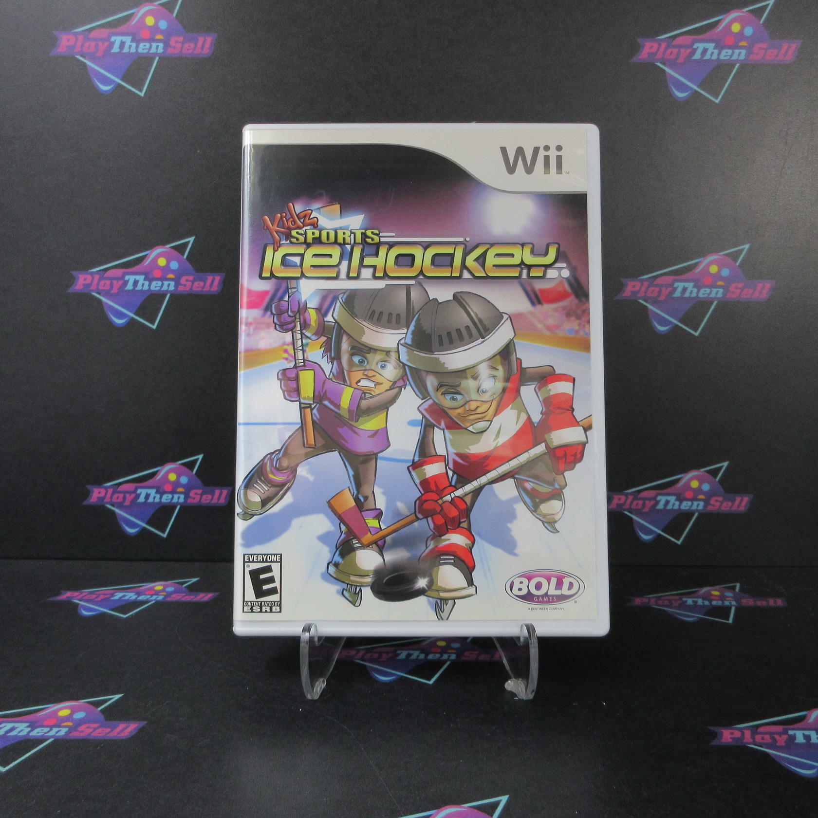 Kidz Sports Ice Hockey Nintendo Wii AD Complete CIB - Very Good