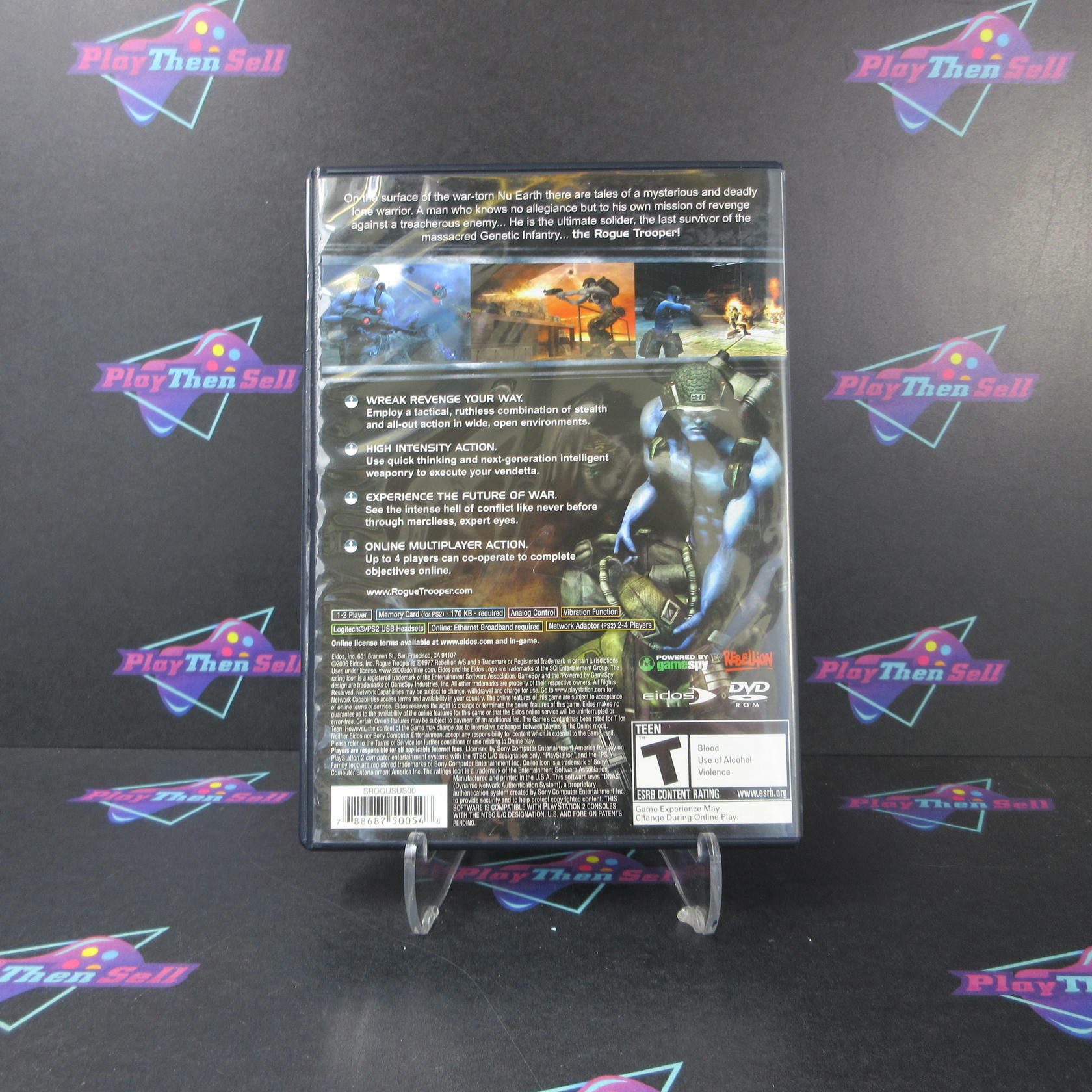 Rogue Trooper PS2 PlayStation 2 - Like New