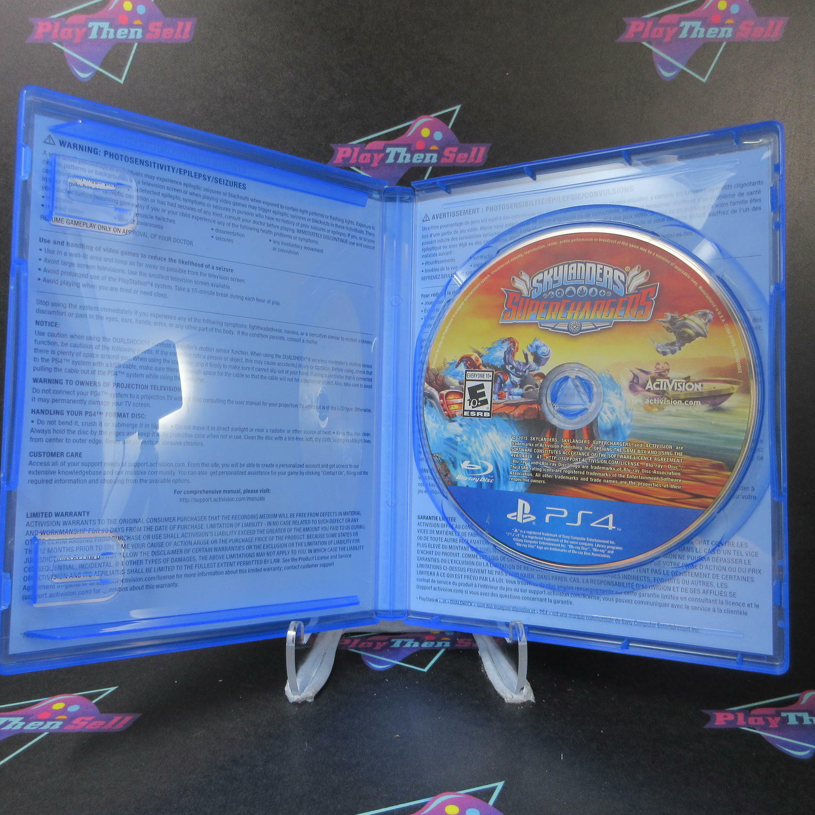 Skylanders Superchargers Software Only PS4 PlayStation 4 - Like New