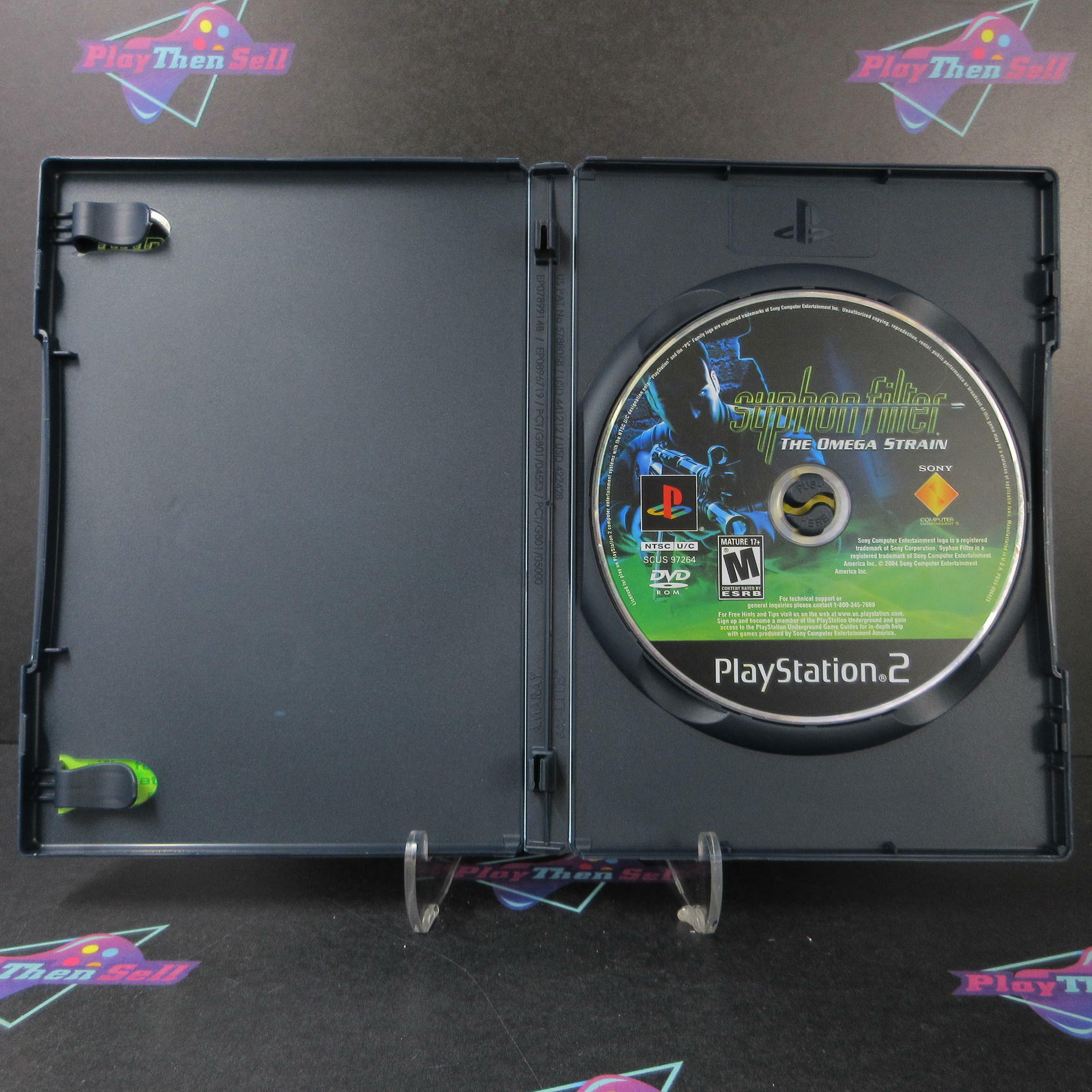 Syphon Filter The Omega Strain PS2 PlayStation 2 - Very Good
